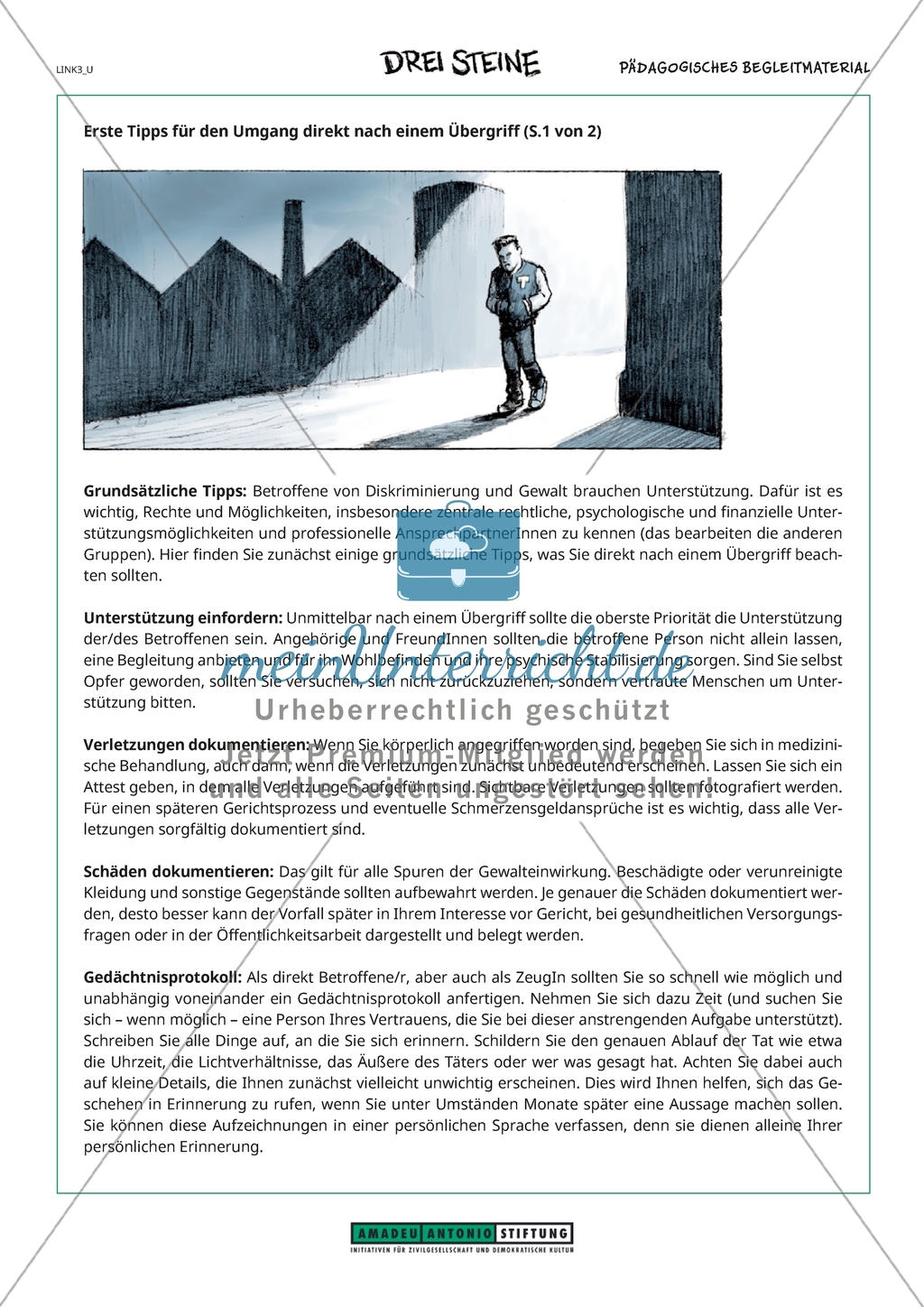 Flucht und Flüchtlinge - Lernmaterialien Preview 10