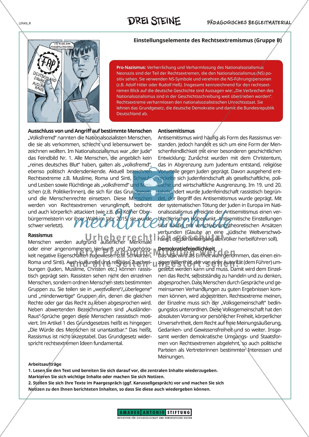 Flucht und Flüchtlinge - Lernmaterialien Preview 18