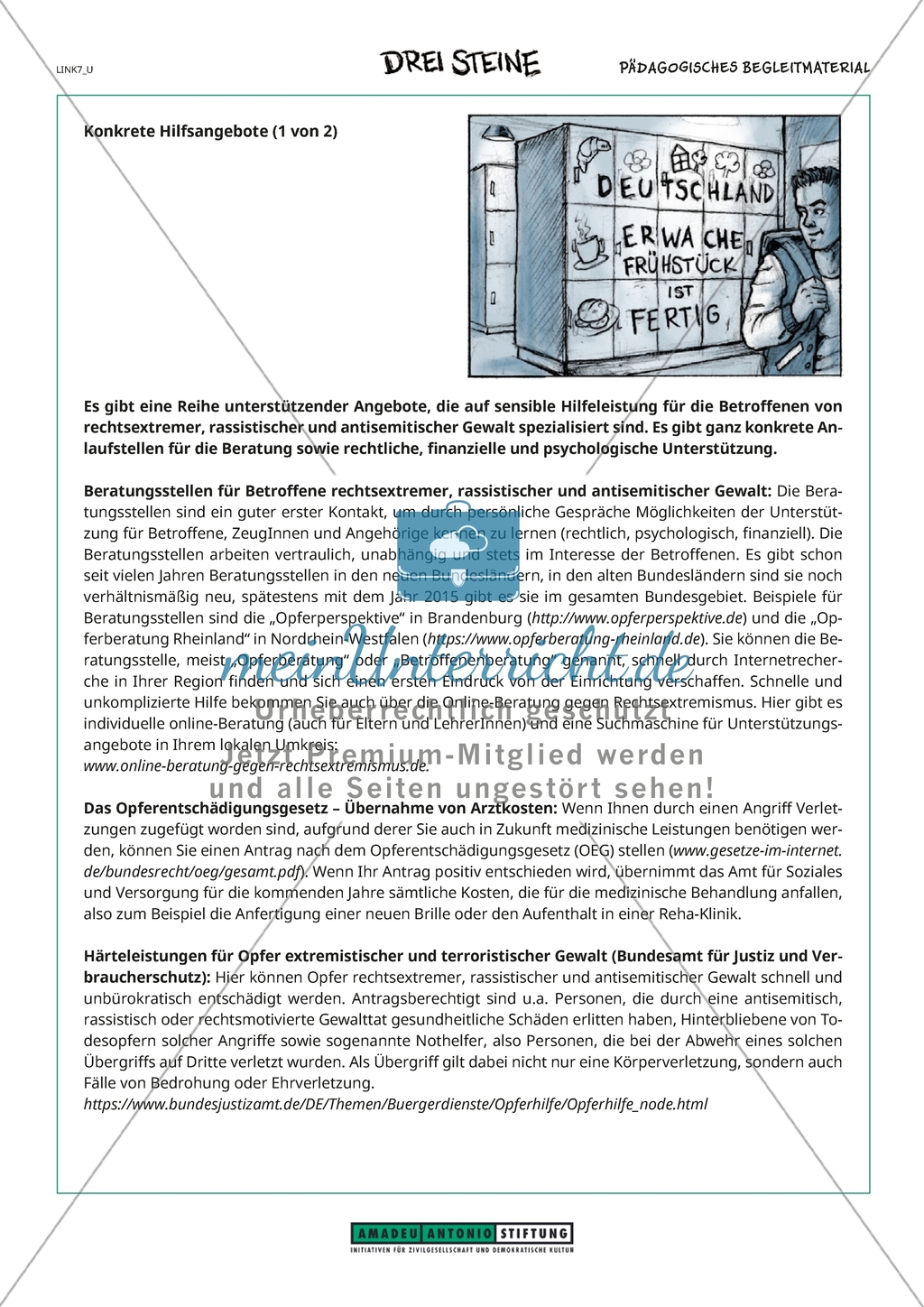Flucht und Flüchtlinge - Lernmaterialien Preview 23