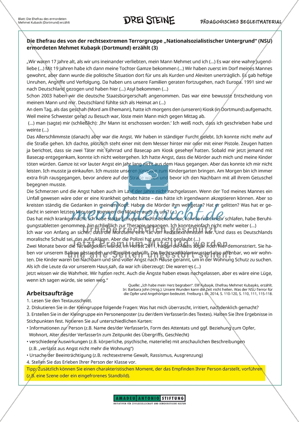 Flucht und Flüchtlinge - Lernmaterialien Preview 29