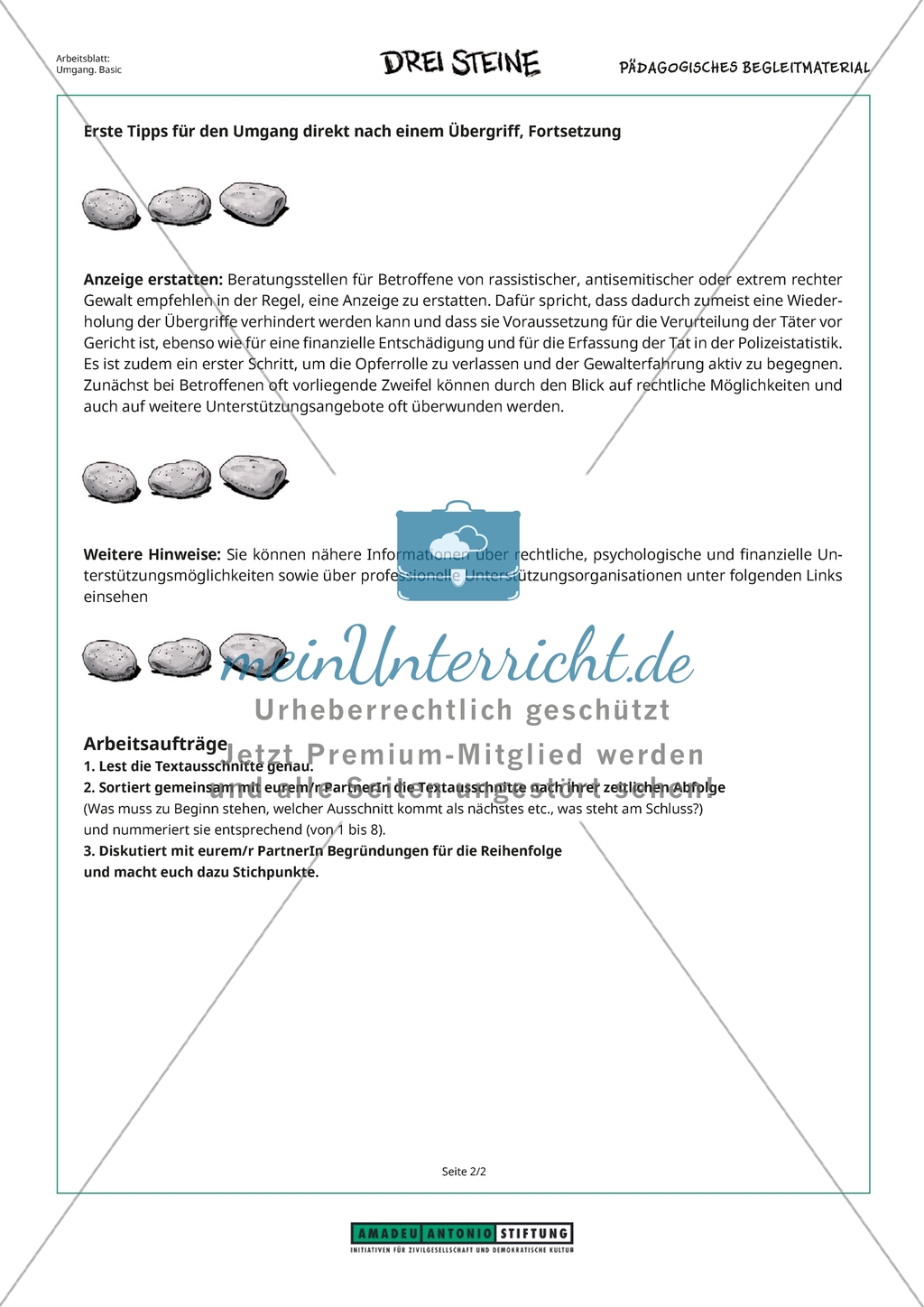 Flucht und Flüchtlinge - Lernmaterialien Preview 31