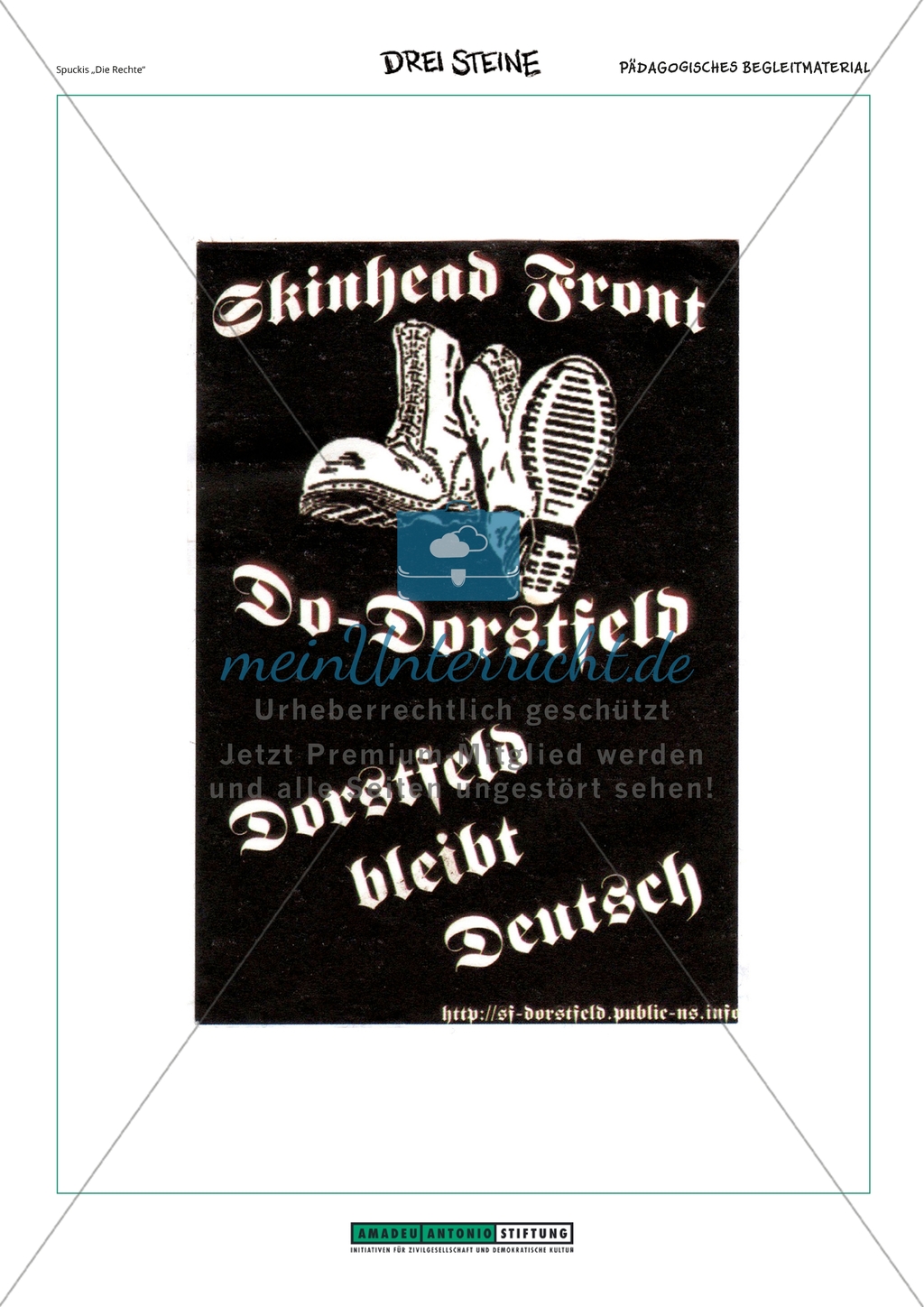 Flucht und Flüchtlinge - Lernmaterialien Preview 3