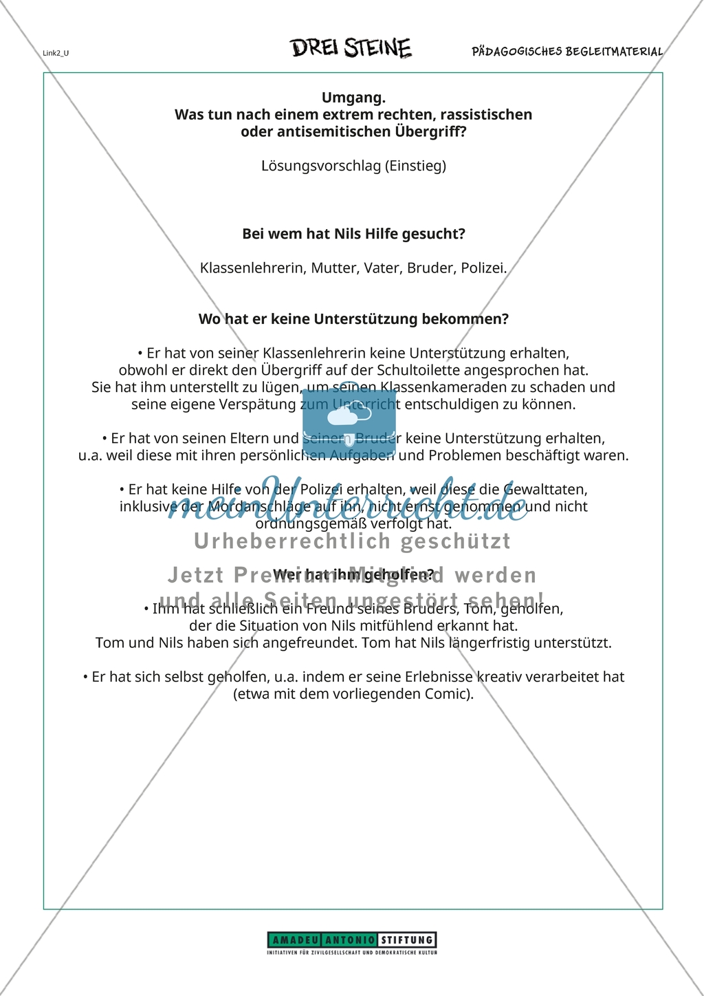 Flucht und Flüchtlinge - Lernmaterialien Preview 6