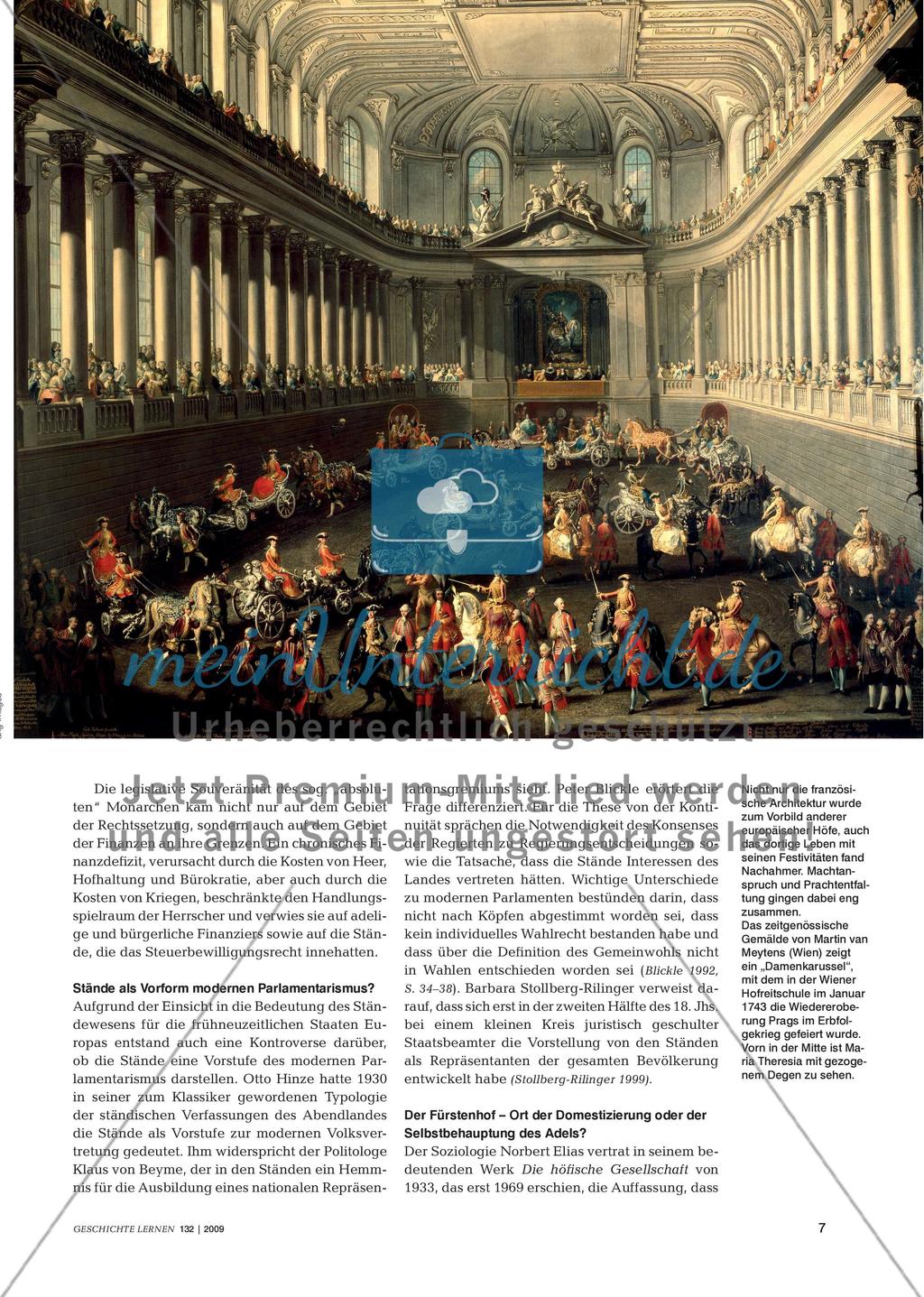 Absolutismus: Fachdidaktische und fachwissenschaftliche Aspekte Preview 6
