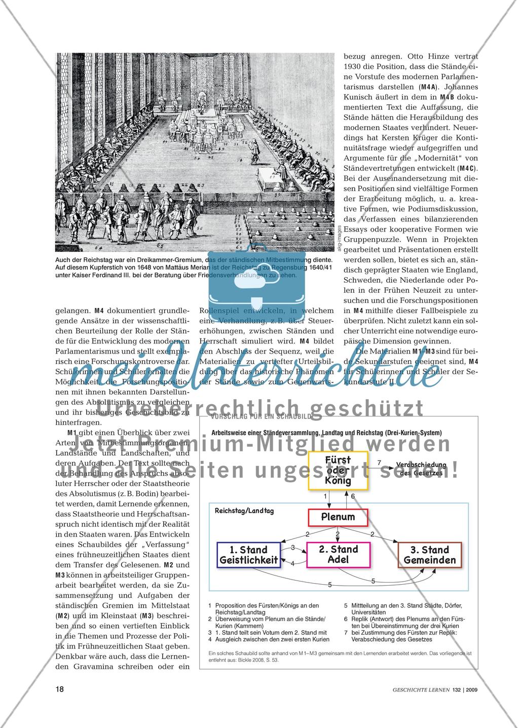 Landstände, Landschaften und Landschaftsausschüsse: Ständische Mitbestimmung im Absolutismus Preview 3