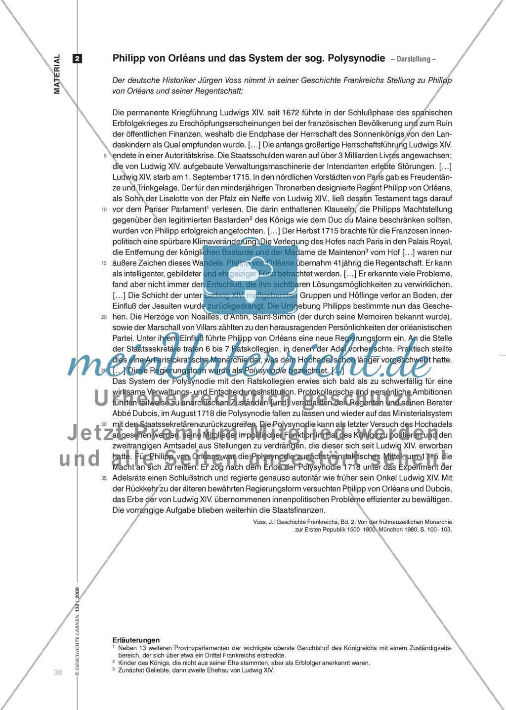 Das System der Polysynodie im französischen Ancien Régime Preview 6