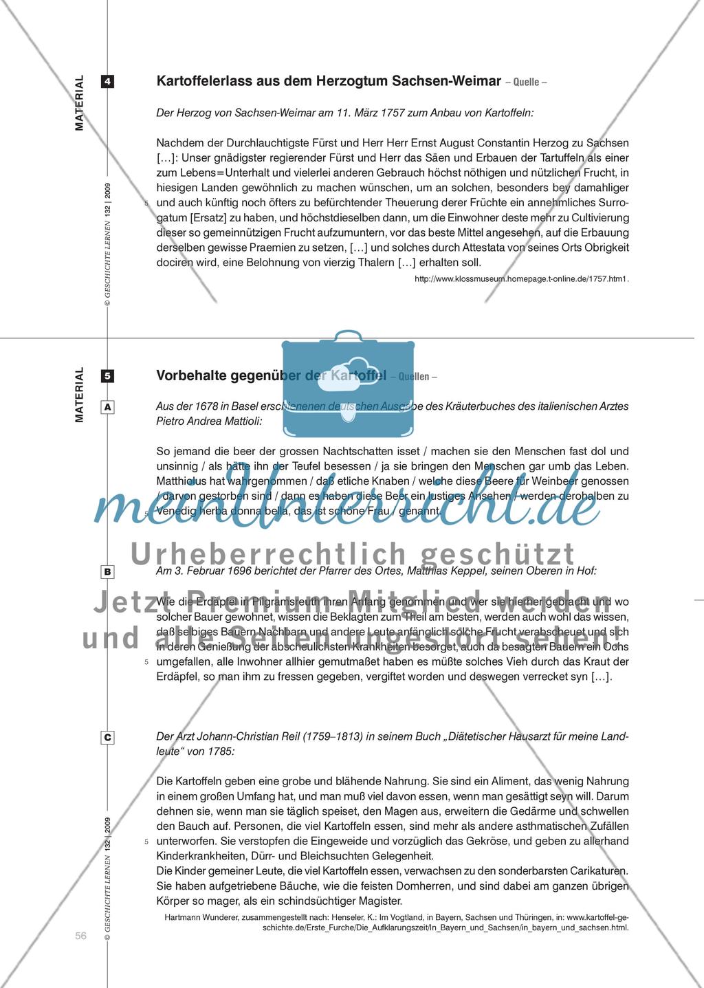 Die Kartoffelpolitik im Absolutismus: Ein komplexes Modernisierungsprojekt Preview 5