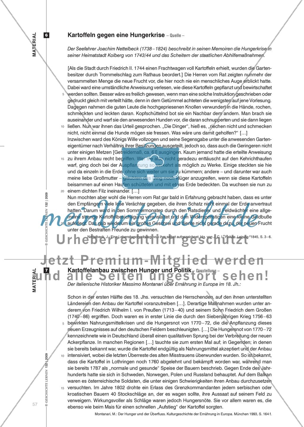 Die Kartoffelpolitik im Absolutismus: Ein komplexes Modernisierungsprojekt Preview 6