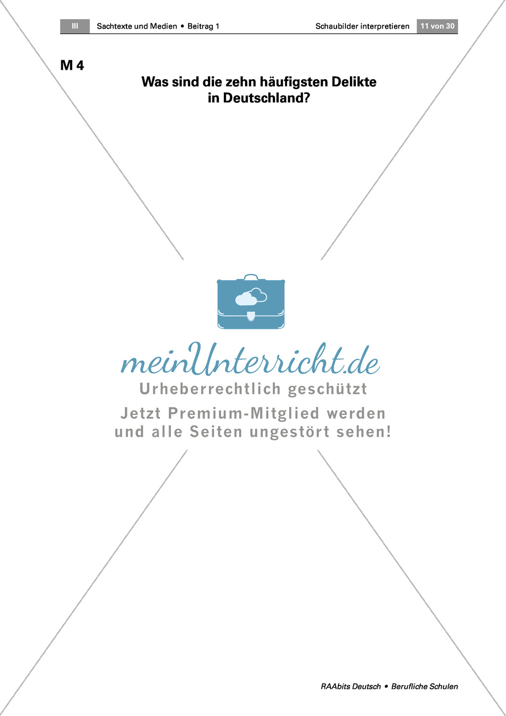 Ein Schaubild interpretieren: Die grafische Gestaltung Form, Farbe und Bild analysieren Preview 1