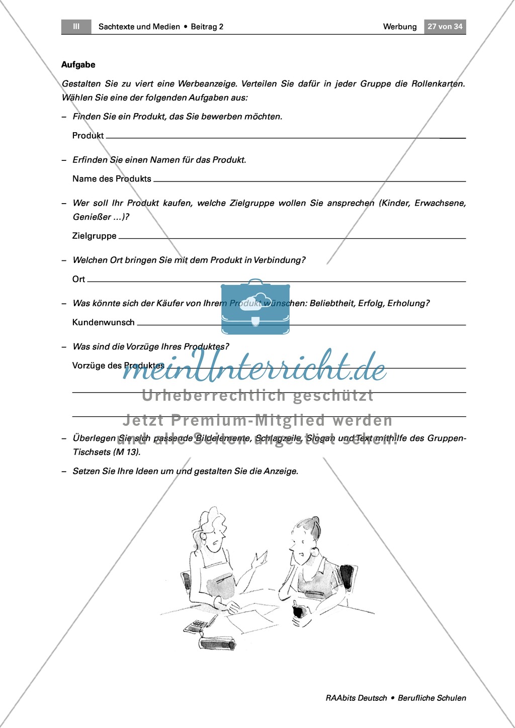 Thema Werbung: Eigene Werbeanzeigen entwerfen Preview 2