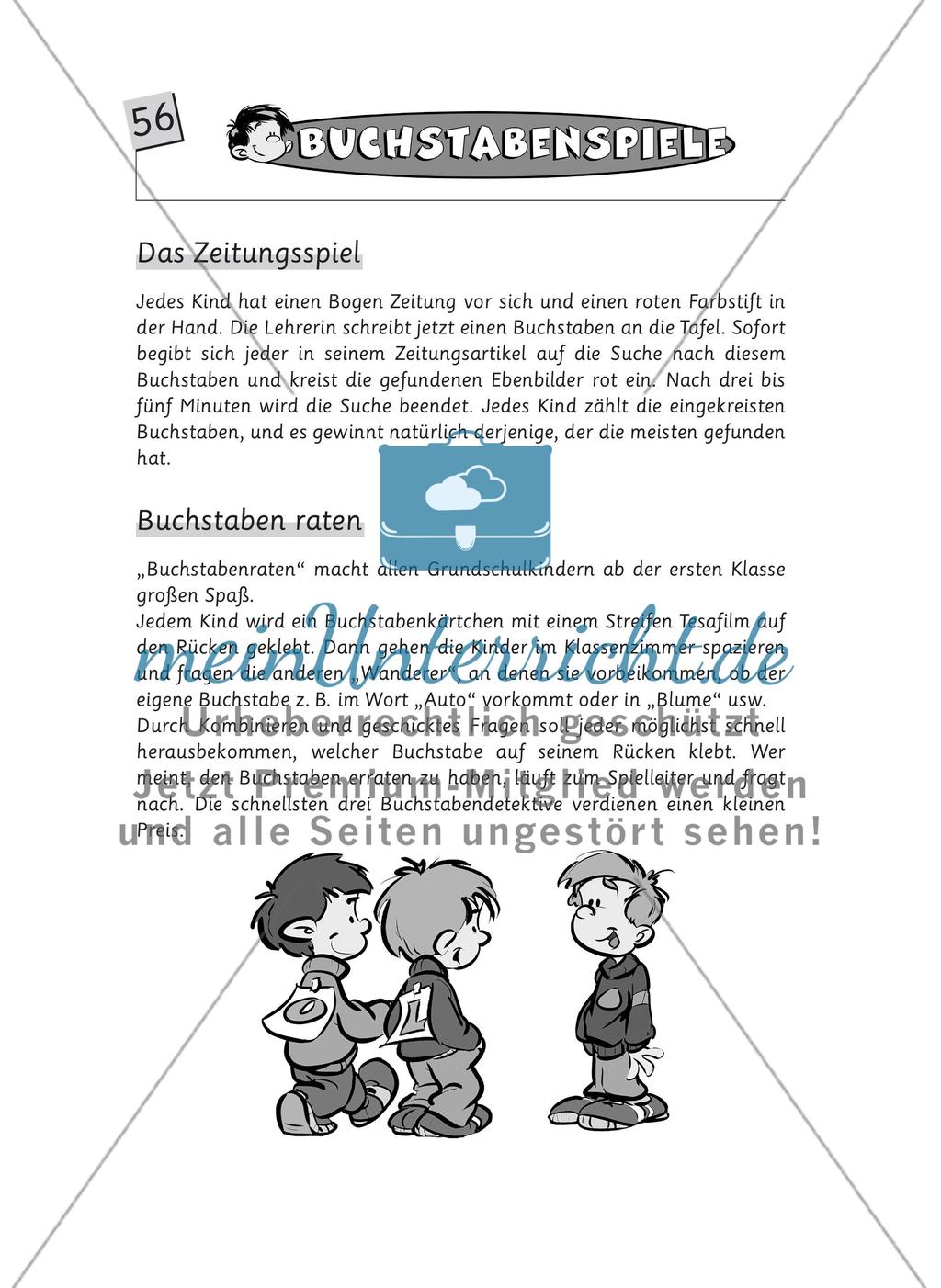 Wir spielen mit Buchstaben Preview 2