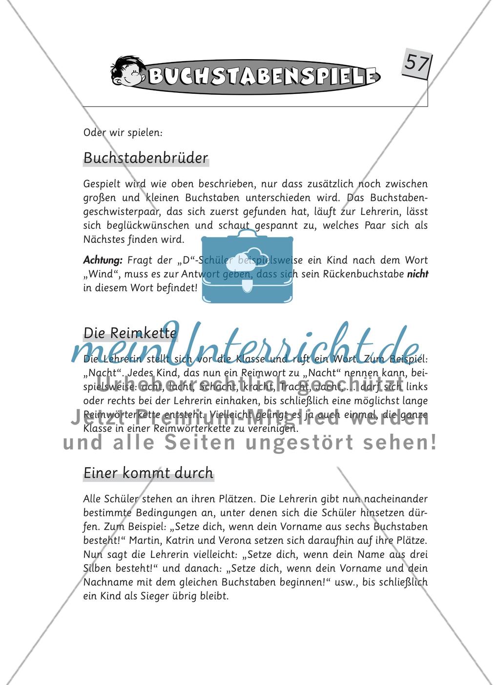 Wir spielen mit Buchstaben Preview 3