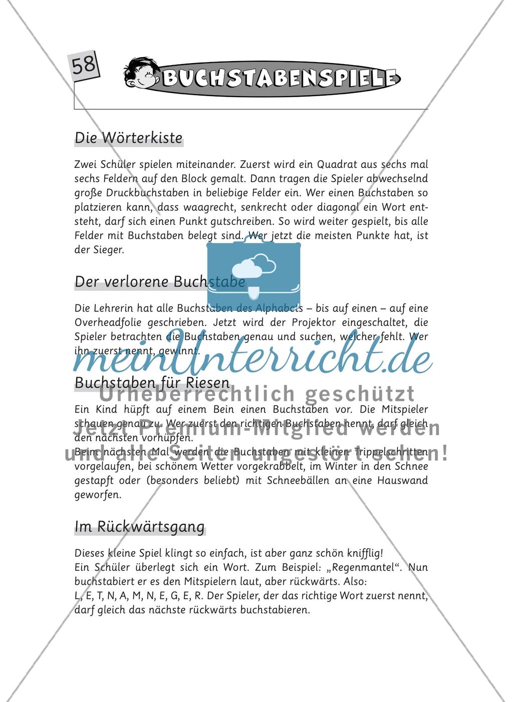 Wir spielen mit Buchstaben Preview 4