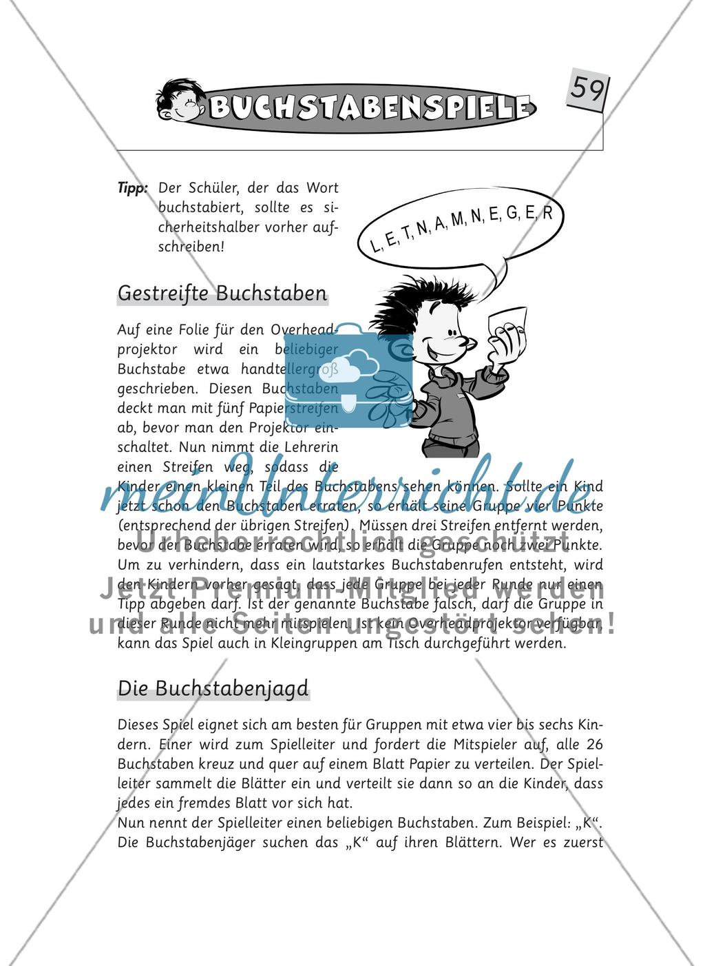 Wir spielen mit Buchstaben Preview 5