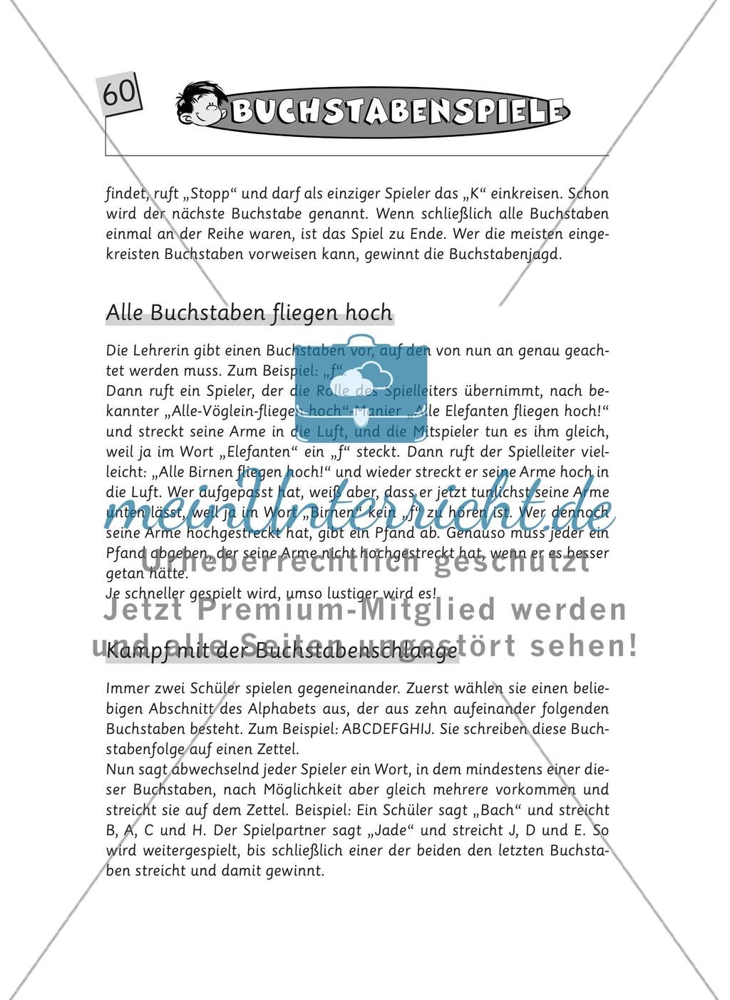 Wir spielen mit Buchstaben Preview 6