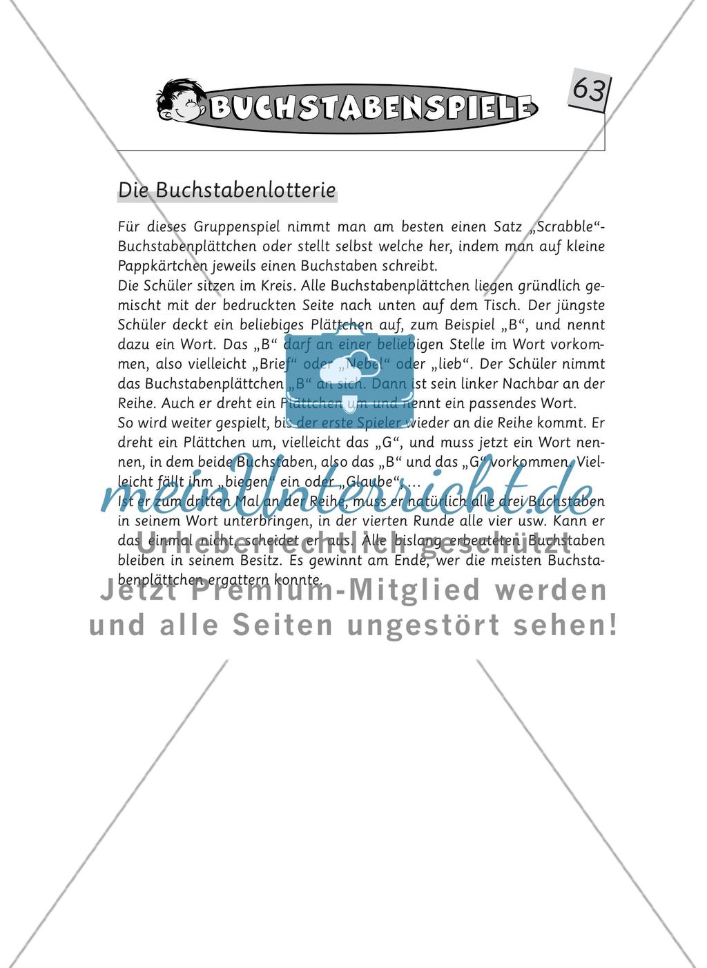 Wir spielen mit Buchstaben Preview 9