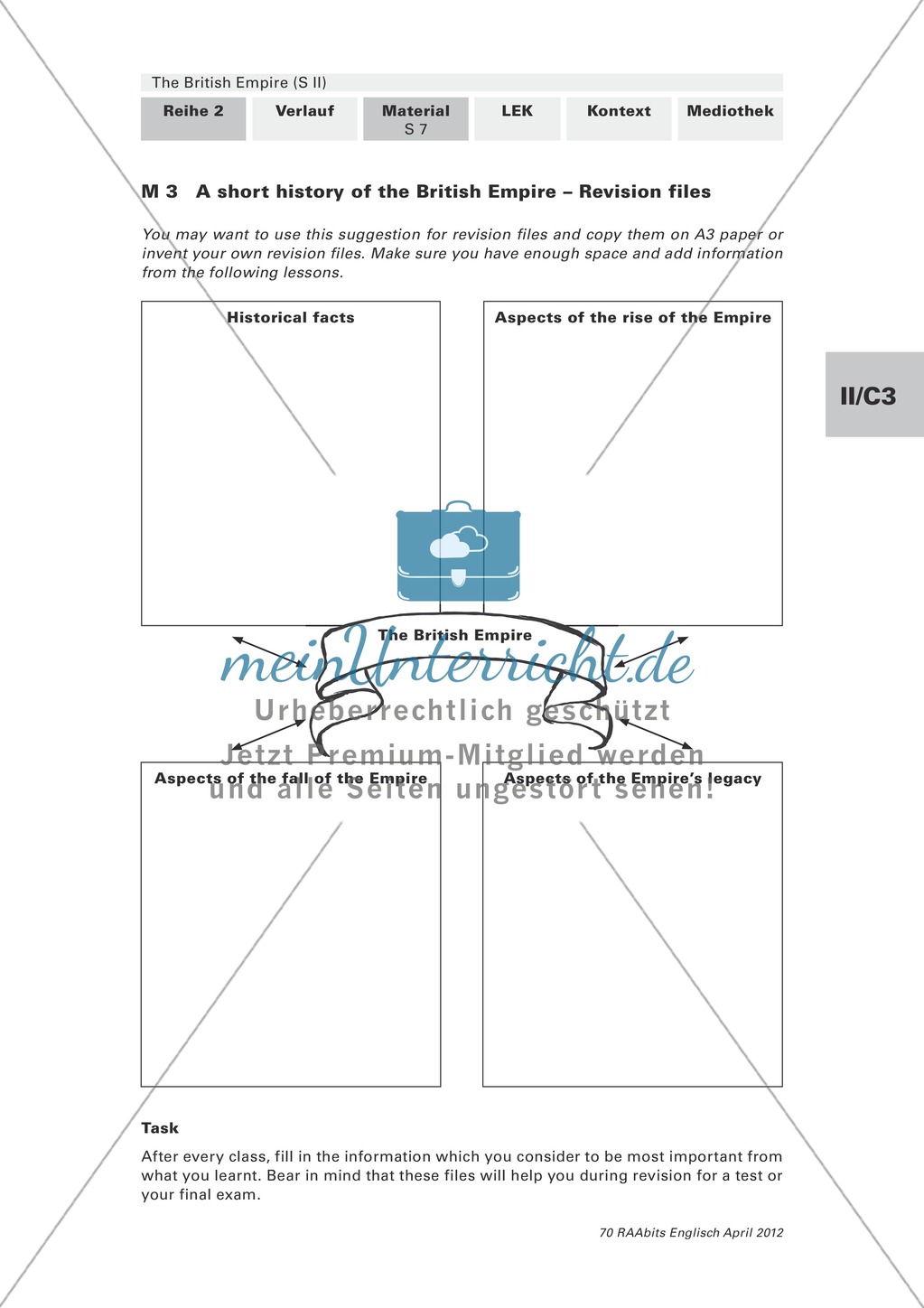 The legacy of the British Empire - postcolonial literature: worksheets and explanations Preview 1