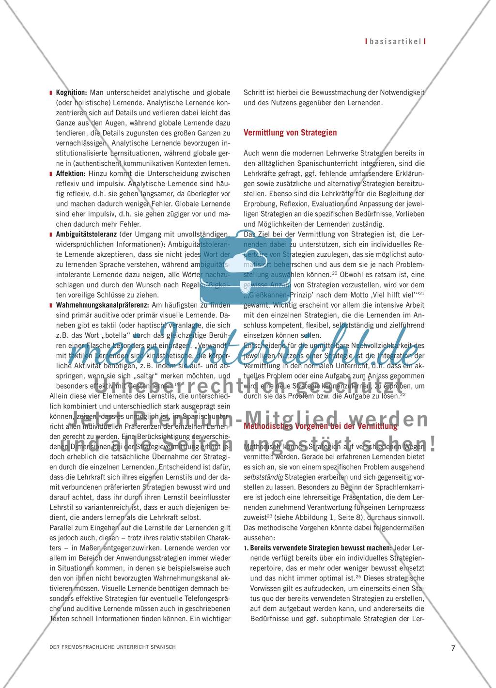 Strategien: Spanisch effektiver lernen und anwenden Preview 4