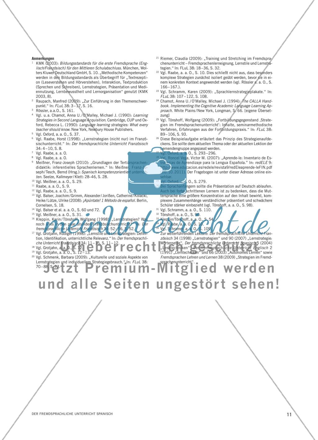 Strategien: Spanisch effektiver lernen und anwenden Preview 8