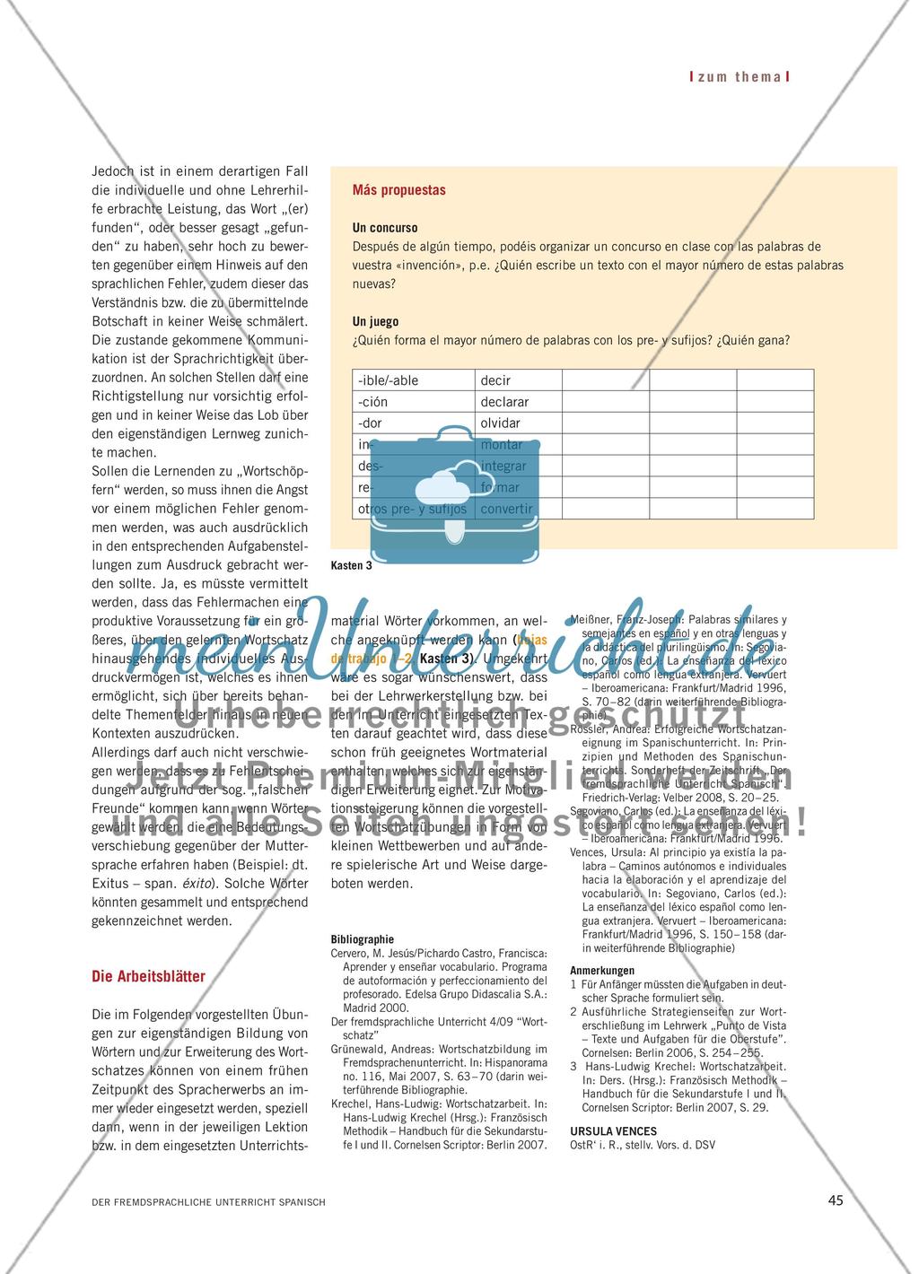 Wörter (er)kennen – Wörter (er)fi nden - Individuelle Wege zur Wortschatzaneignung und -nutzung Preview 4