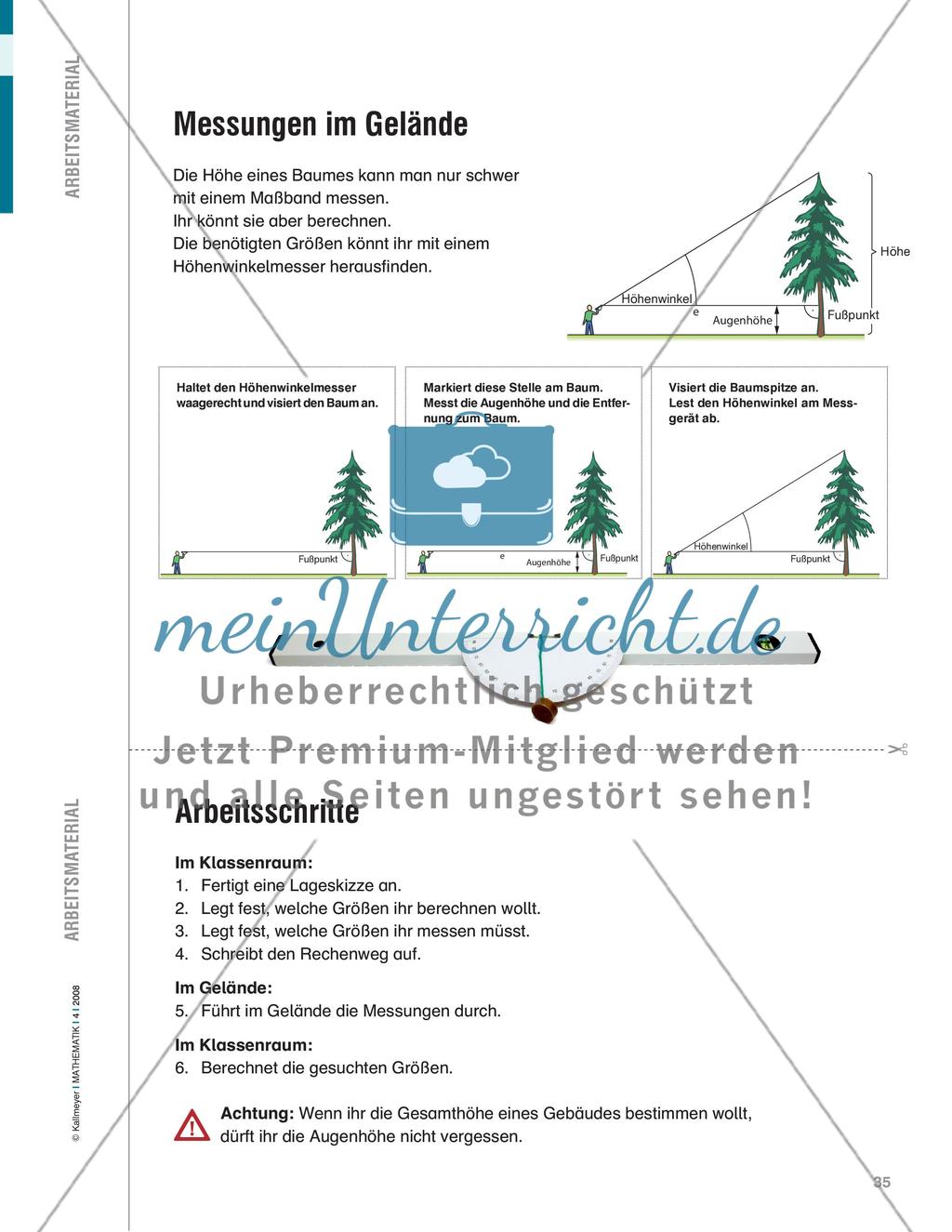 Trigonometrie ganz praktisch Preview 2