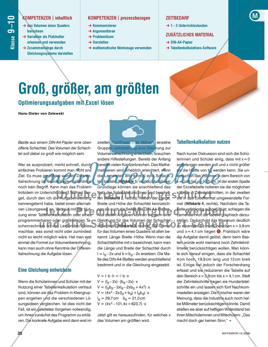 Groß, größer, am größten Preview 1