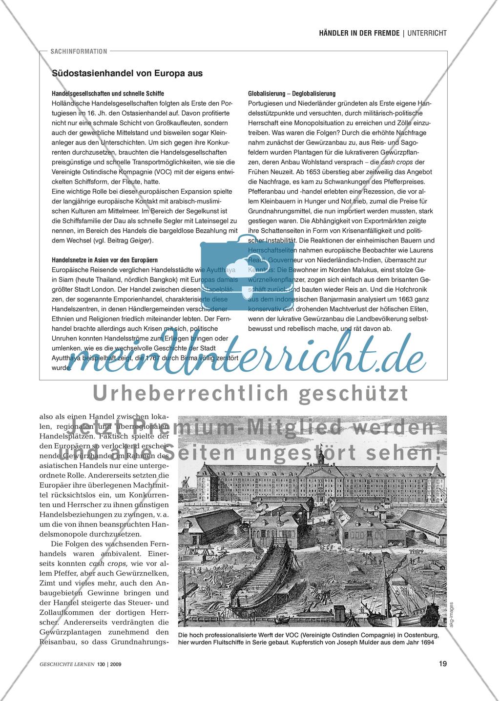 Händler in der Fremde: Anfänge der Weltwirtschaft in der Frühen Neuzeit Preview 2
