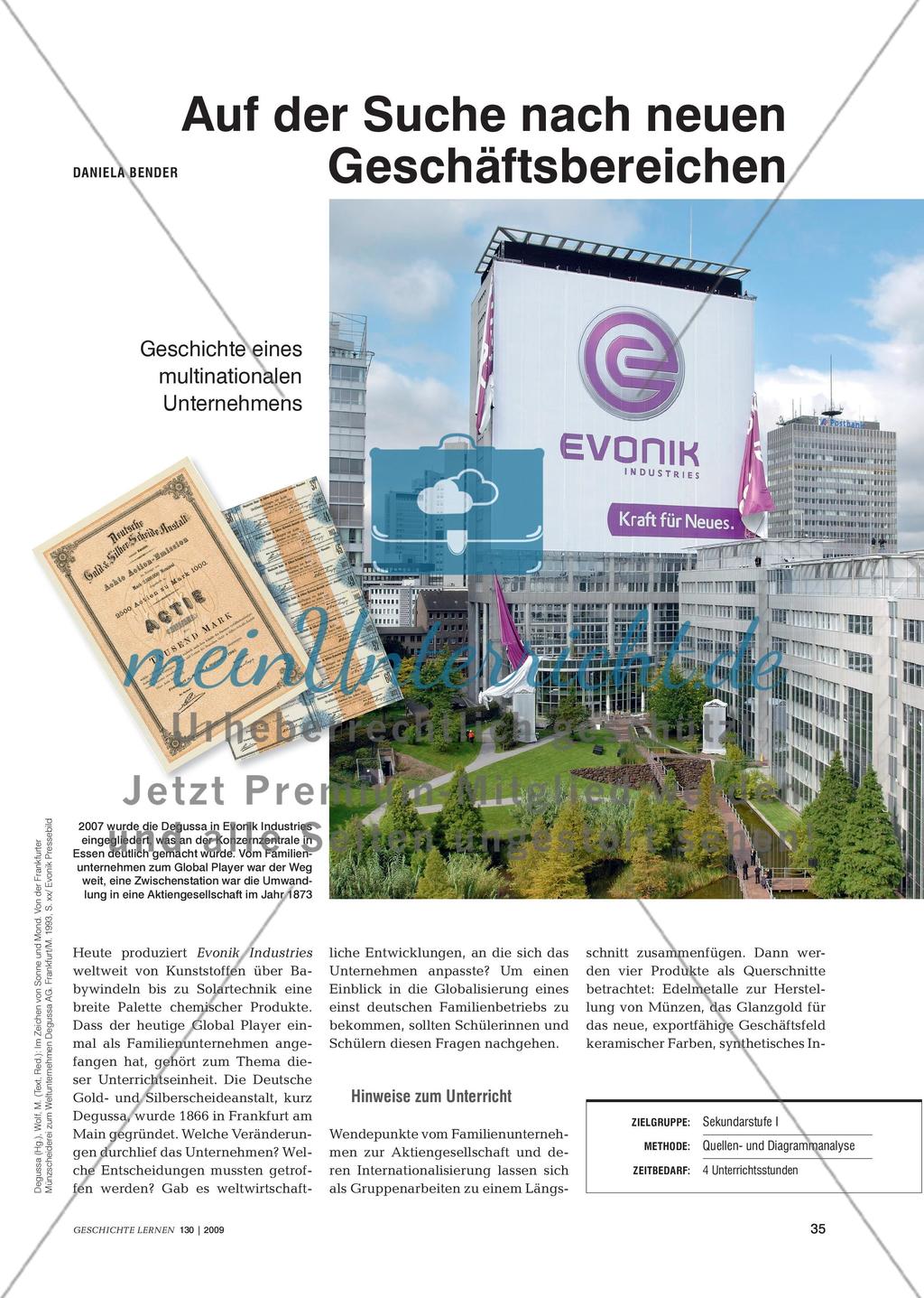 Vom Familienunternehmen zum Global Player: Die Geschichte von Evonik Industries Preview 1