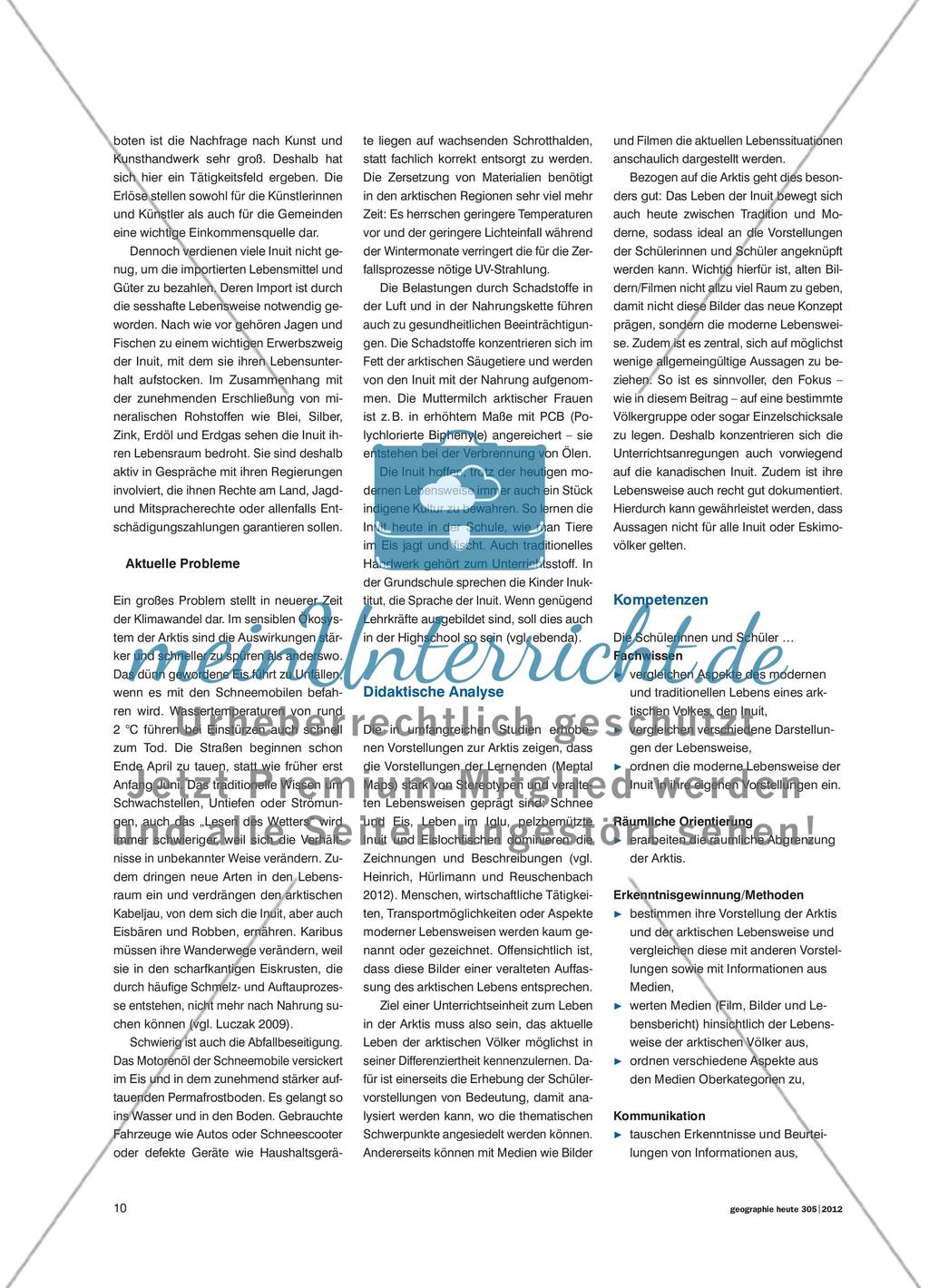 Inuit – Leben zwischen Tradition und Moderne - Gesellschaftlicher Wandel der kanadischen Inuit Preview 3