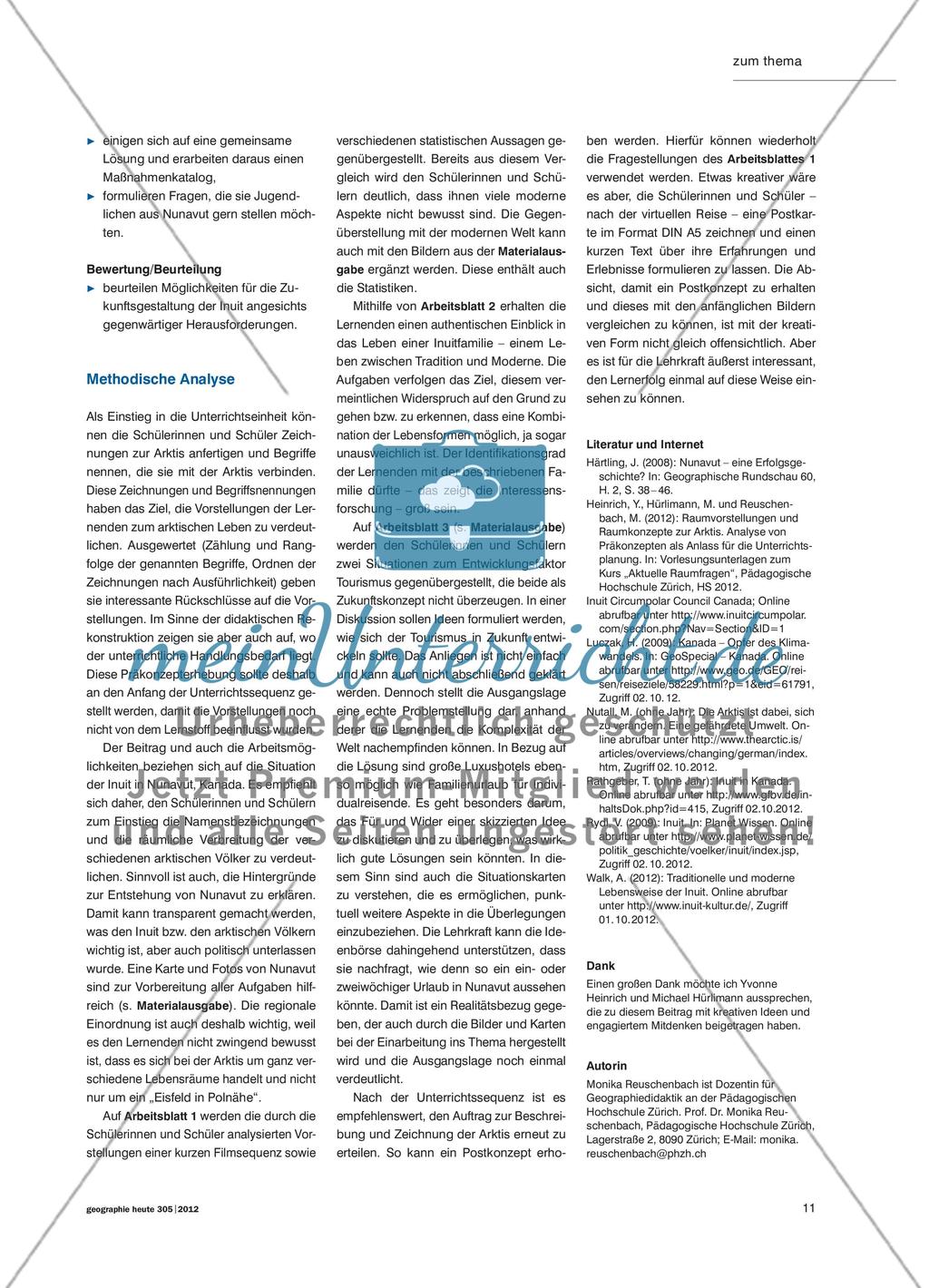 Inuit – Leben zwischen Tradition und Moderne - Gesellschaftlicher Wandel der kanadischen Inuit Preview 4