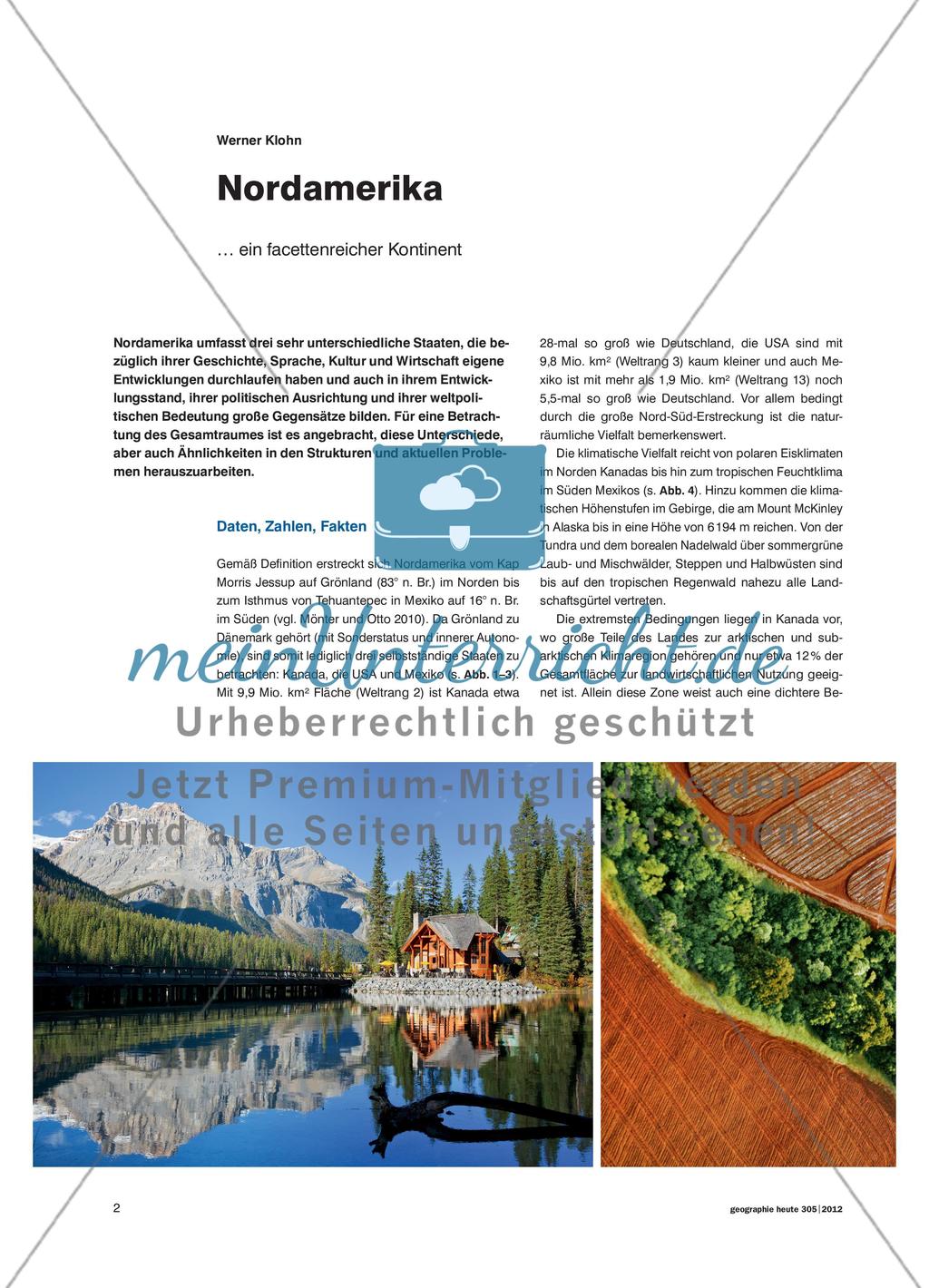 Nordamerika - ein facettenreicher Kontinent Preview 1
