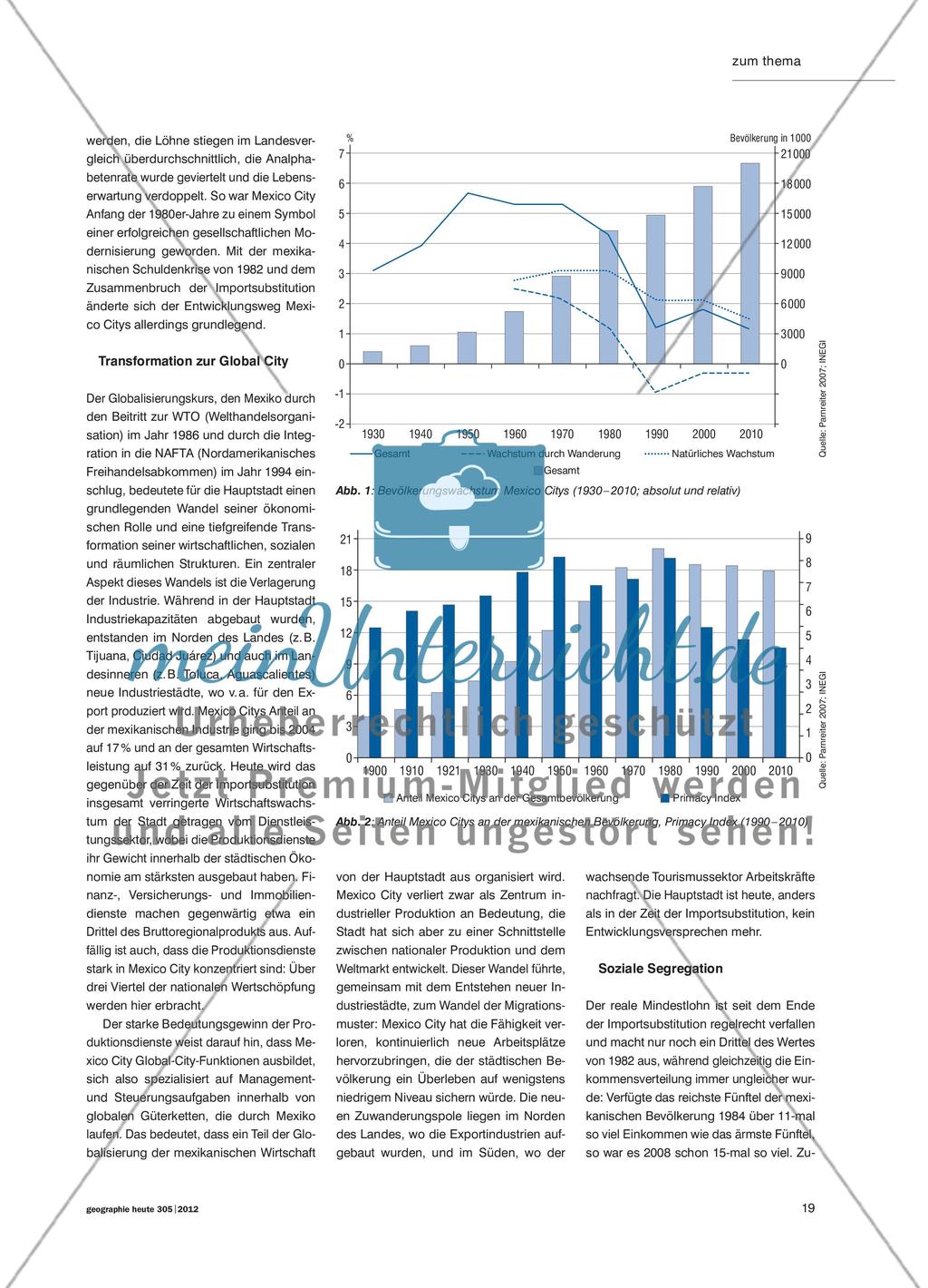 Mexico City – ein Monstrum? - Von der nationalen Industriemetropole zur Global City Preview 2