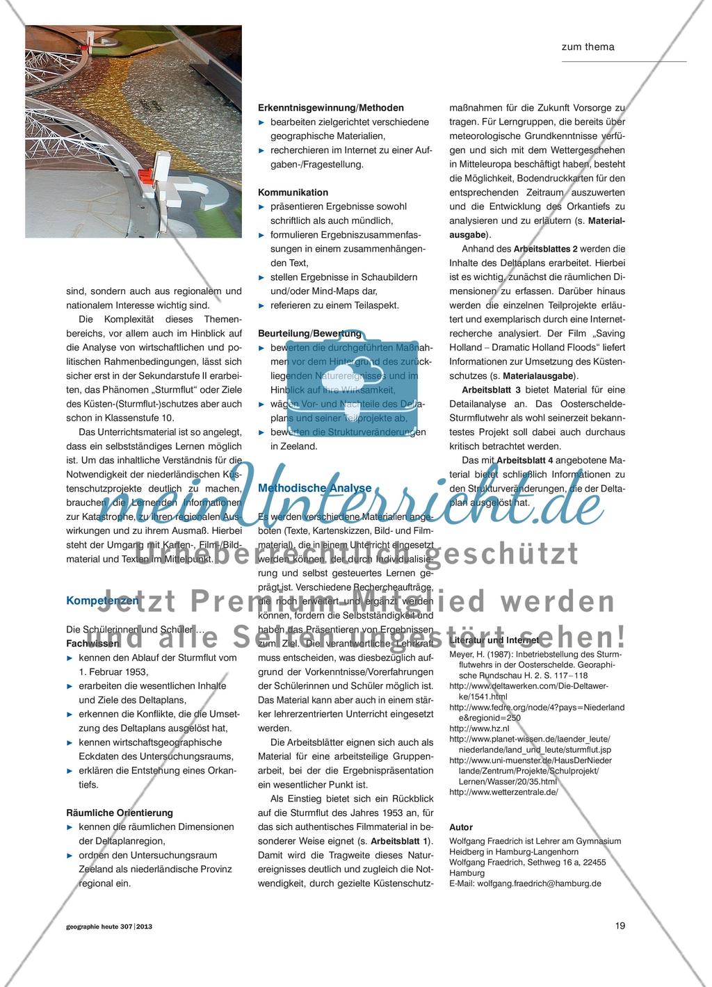 Der Deltaplan der Niederlande - Eine Küstenlandschaft verändert sich Preview 2