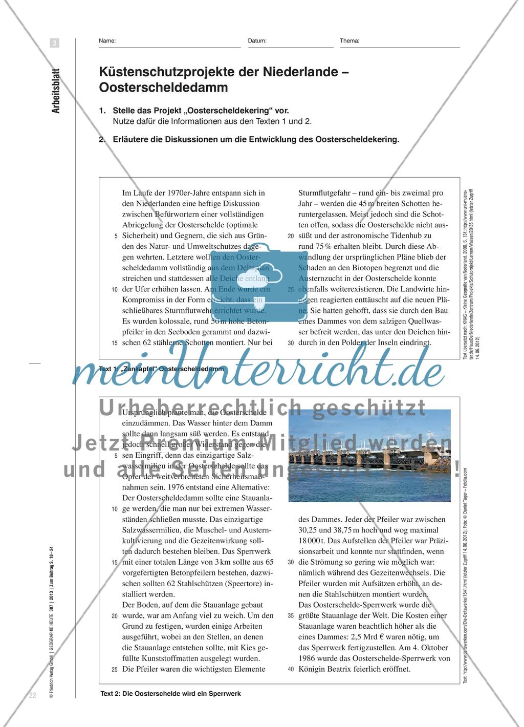 Der Deltaplan der Niederlande - Eine Küstenlandschaft verändert sich Preview 5