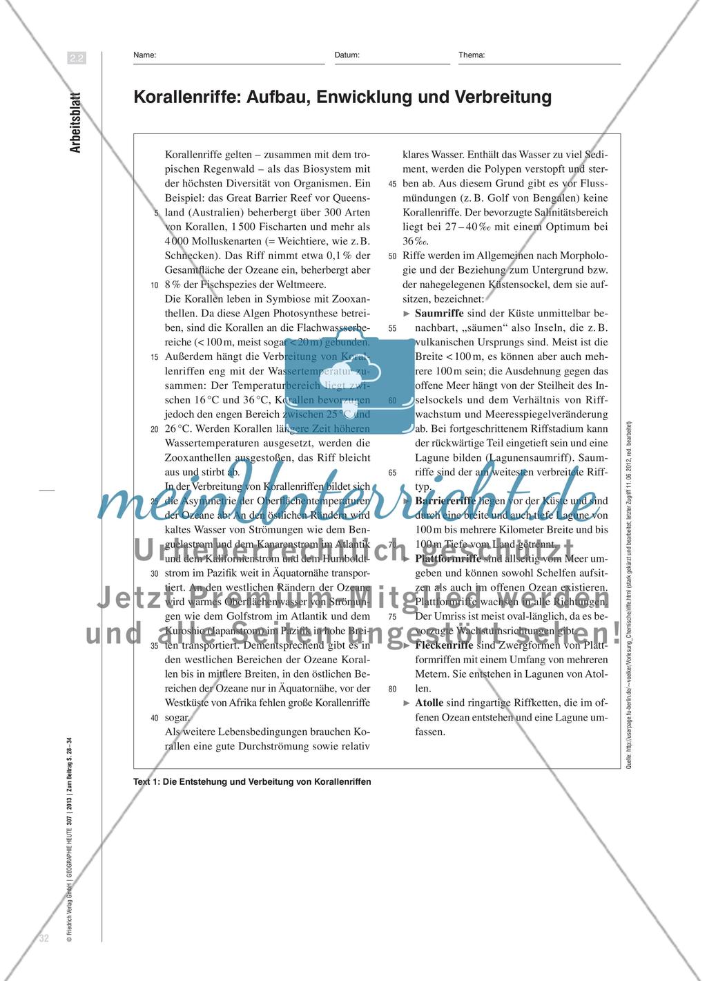 Die Korallenküsten der Tropen sind in Gefahr - Drohende Gefahr irreversibler ökologischer Schäden Preview 5