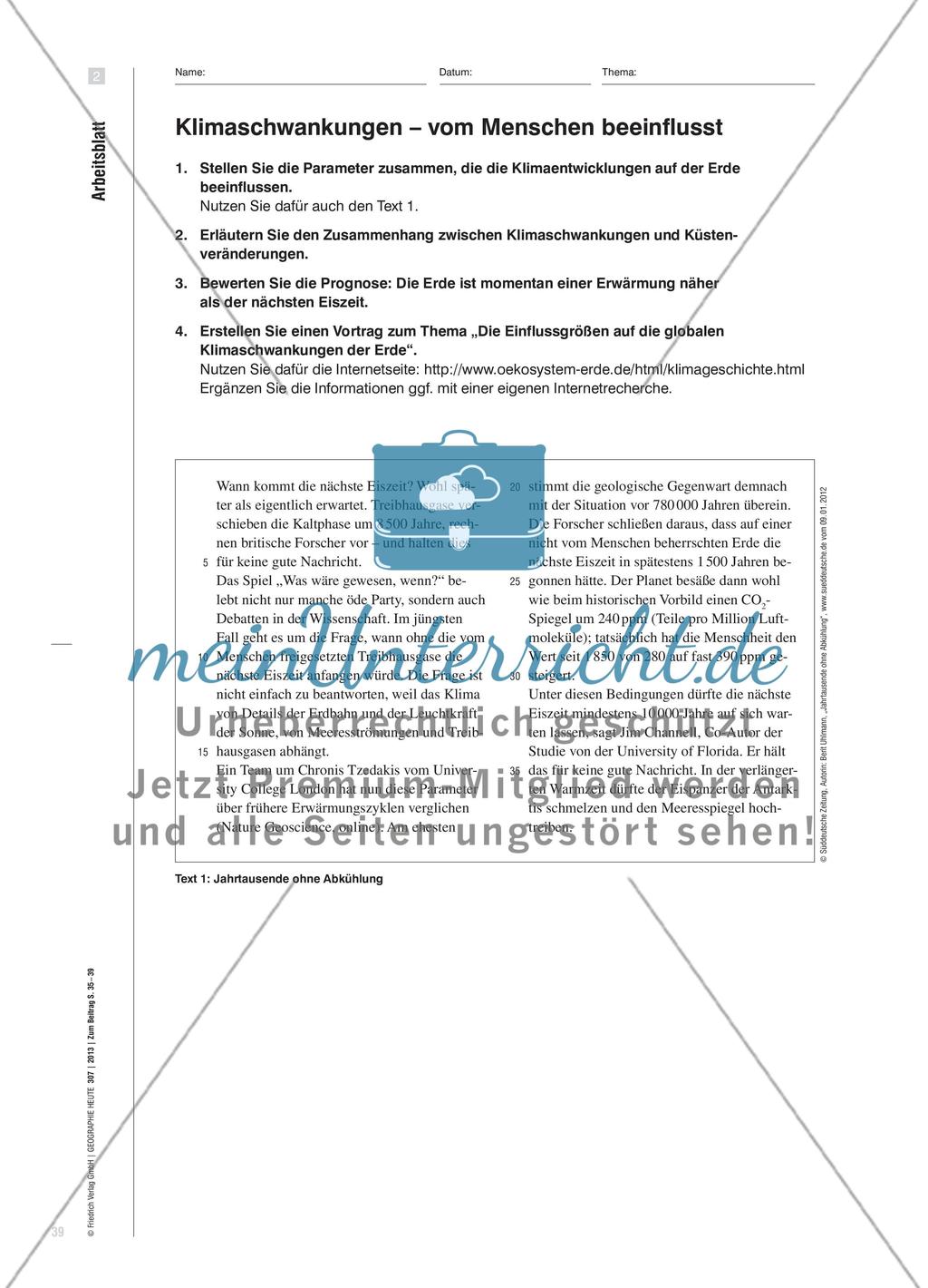 Veränderung der Küstenlinien durch den Meeresspiegelanstieg - Prognosen deuten auf einen Anstieg mit weitreichenden Folgen hin Preview 5