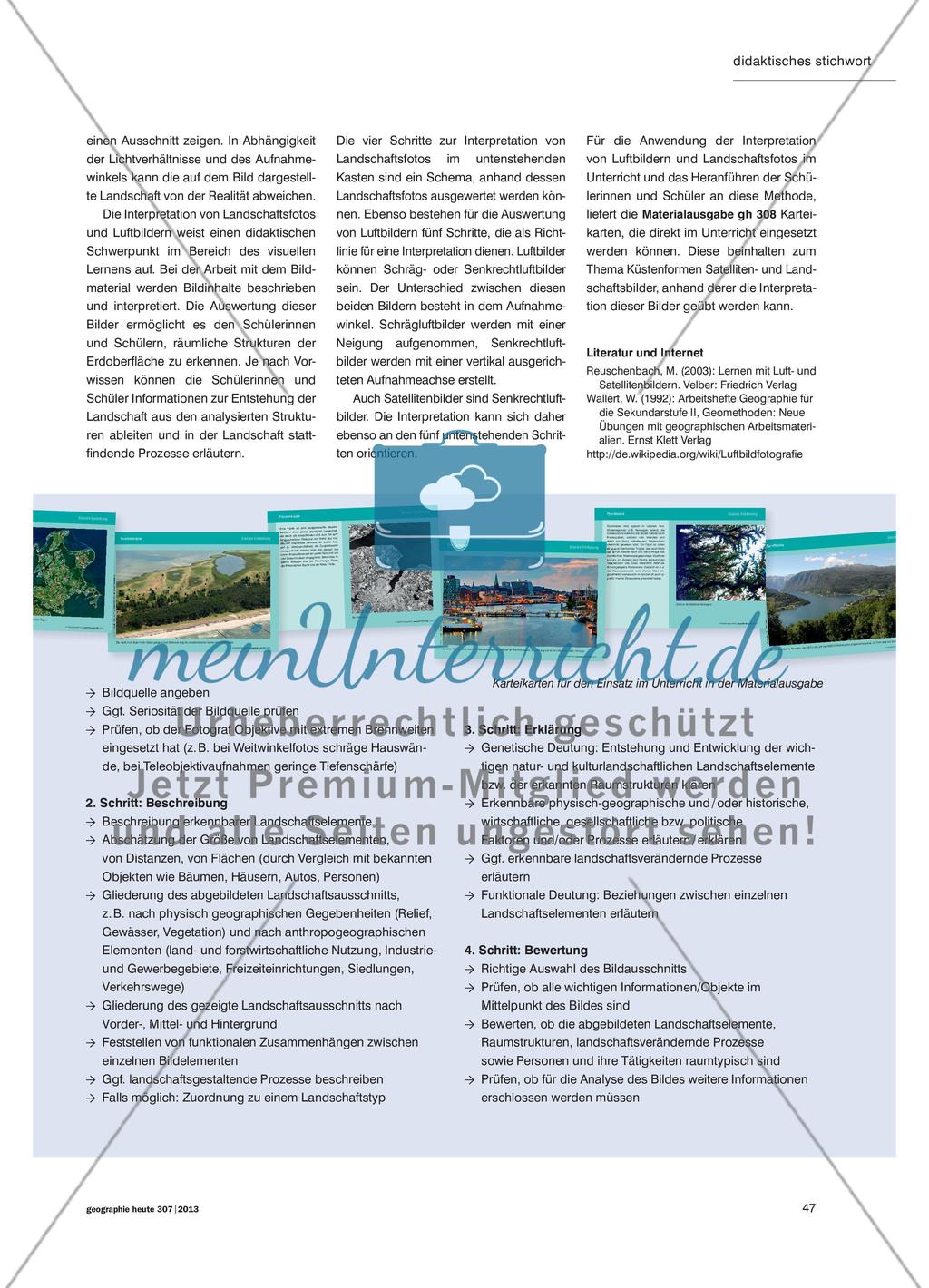 Landschaftsfotos und Luftbilder interpretieren Preview 2