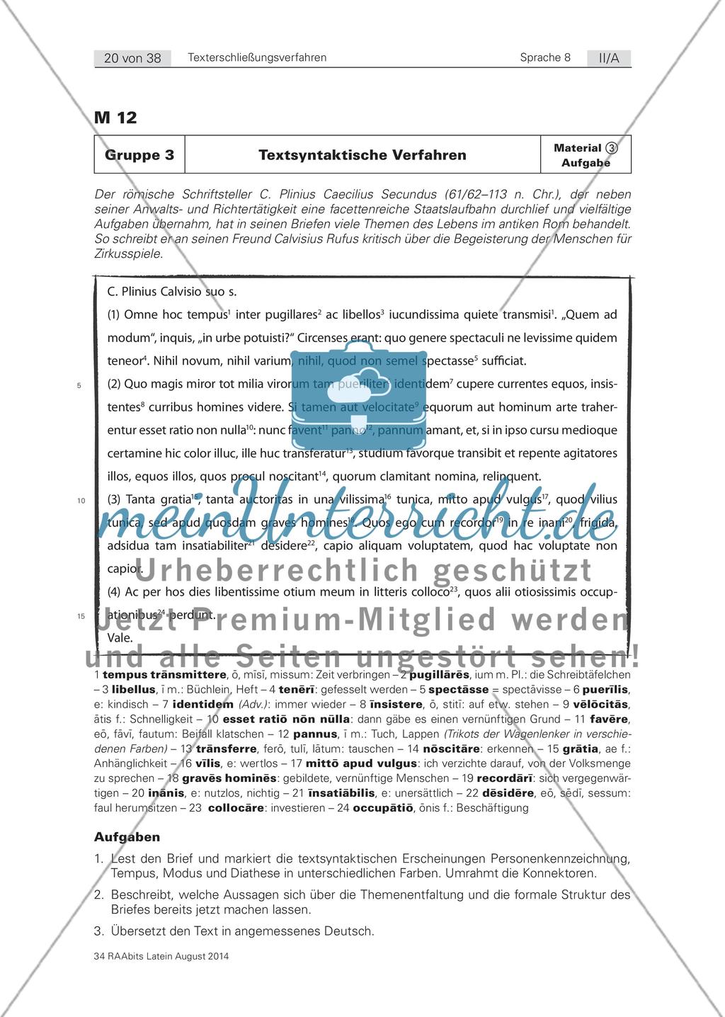 Gruppenpuzzle „Texterschließungsverfahren“ & Präsentationsphase „Der Weg durch den Text“ Preview 10