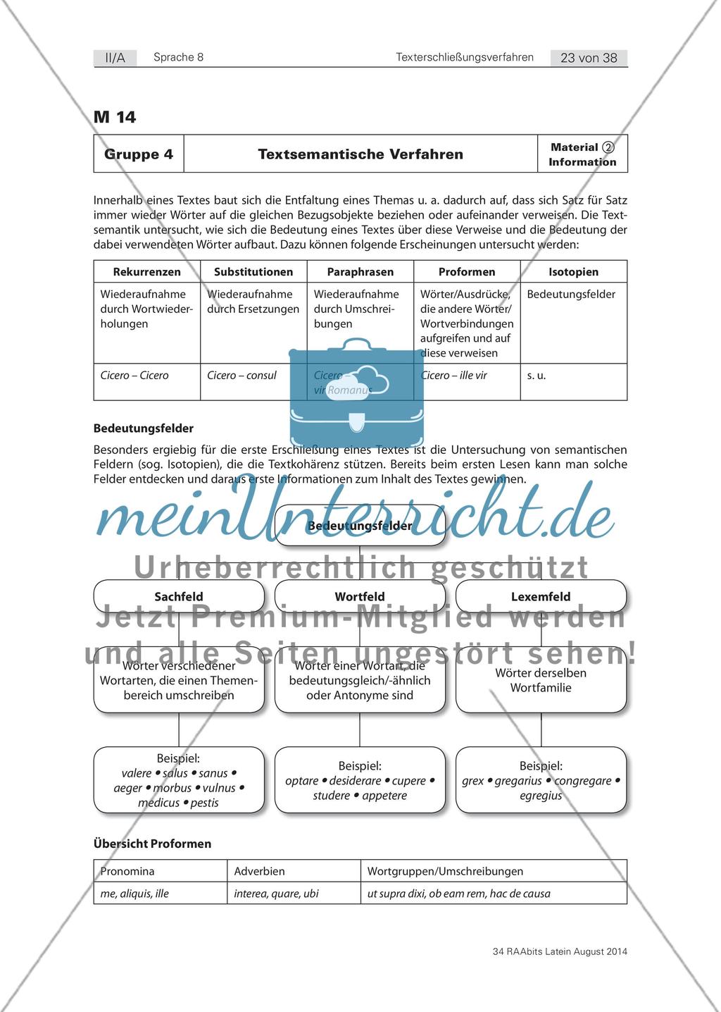 Gruppenpuzzle „Texterschließungsverfahren“ & Präsentationsphase „Der Weg durch den Text“ Preview 13
