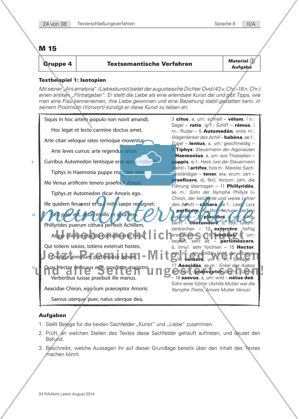 Gruppenpuzzle „Texterschließungsverfahren“ & Präsentationsphase „Der Weg durch den Text“ Preview 14