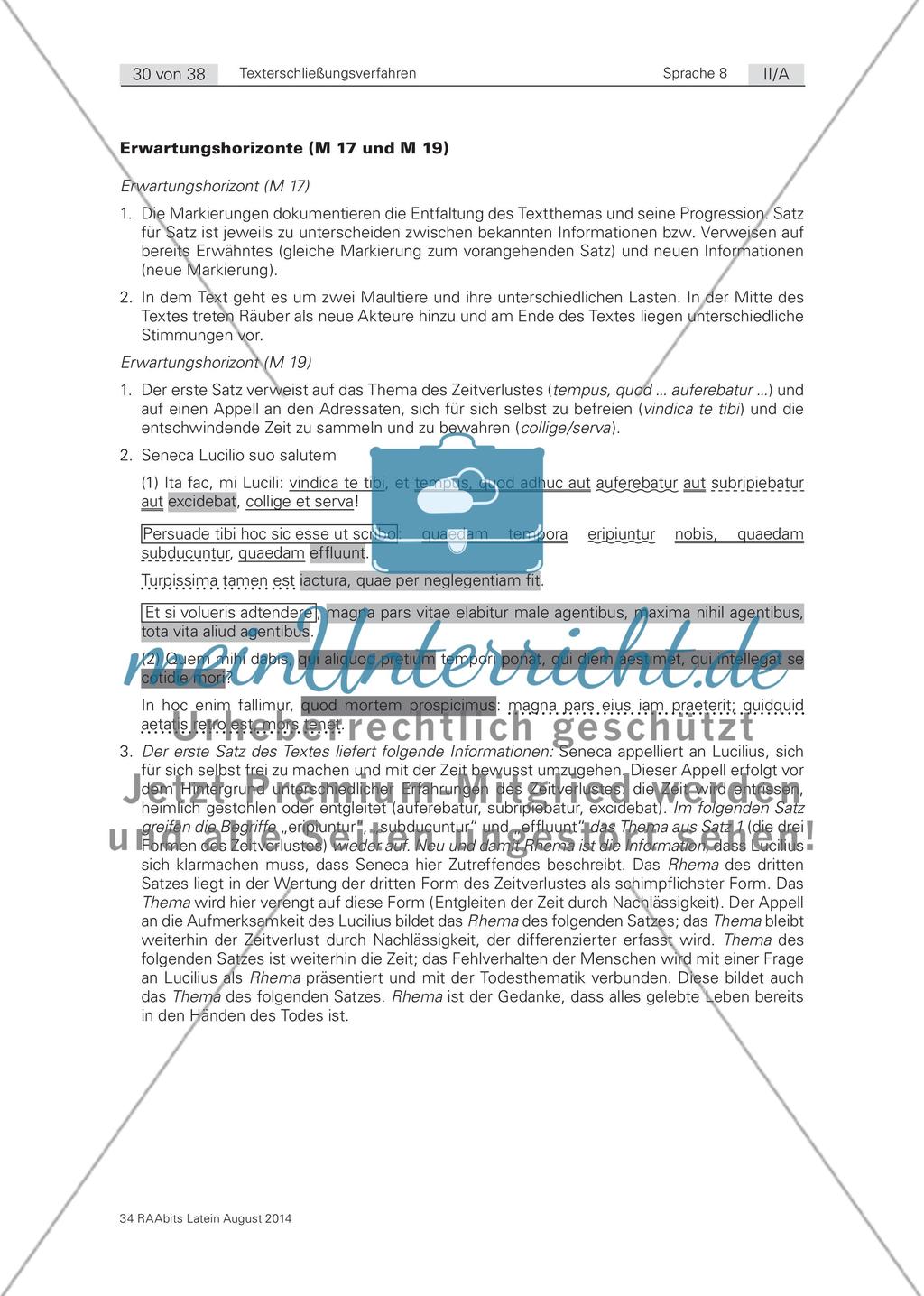 Gruppenpuzzle „Texterschließungsverfahren“ & Präsentationsphase „Der Weg durch den Text“ Preview 20