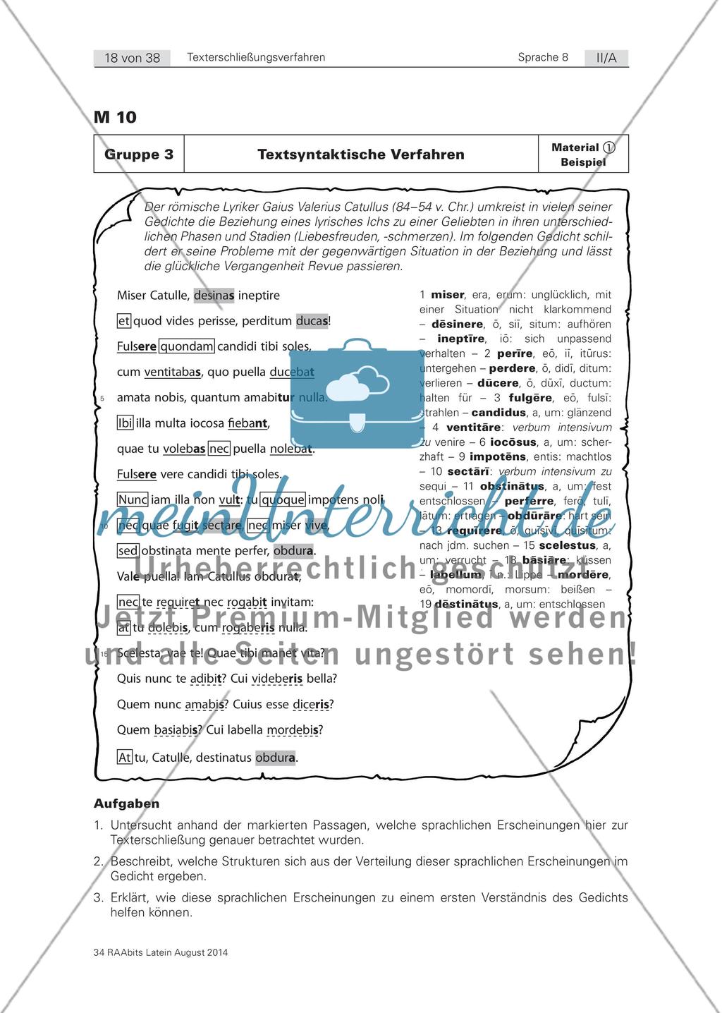 Gruppenpuzzle „Texterschließungsverfahren“ & Präsentationsphase „Der Weg durch den Text“ Preview 8