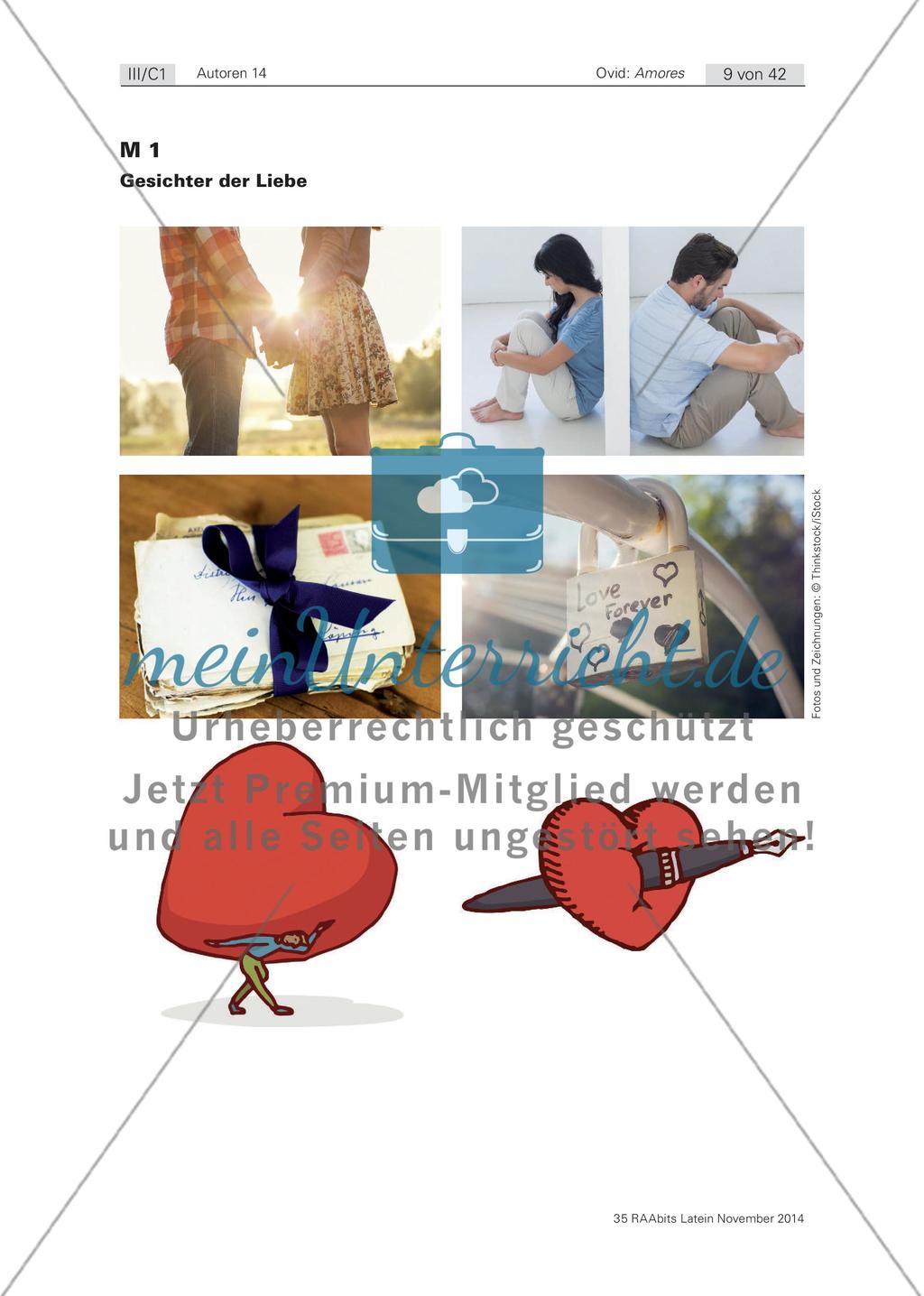 Die Liebe in Versen – Einführung in Ovids „Amores“ und die Gattung der Lie beselegie Preview 1