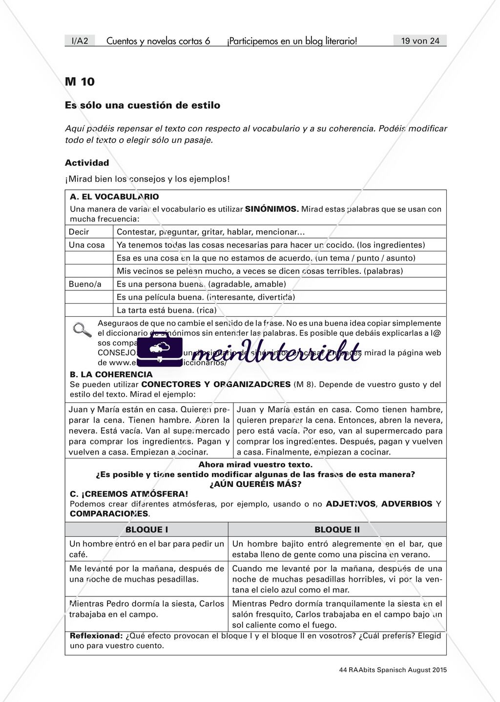 Literarische Blogs: Schreibprozess Preview 6