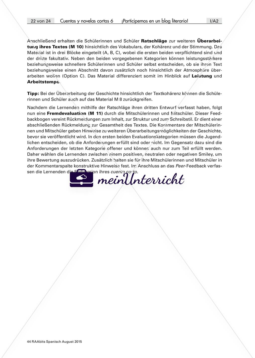 Literarische Blogs: Schreibprozess Preview 9