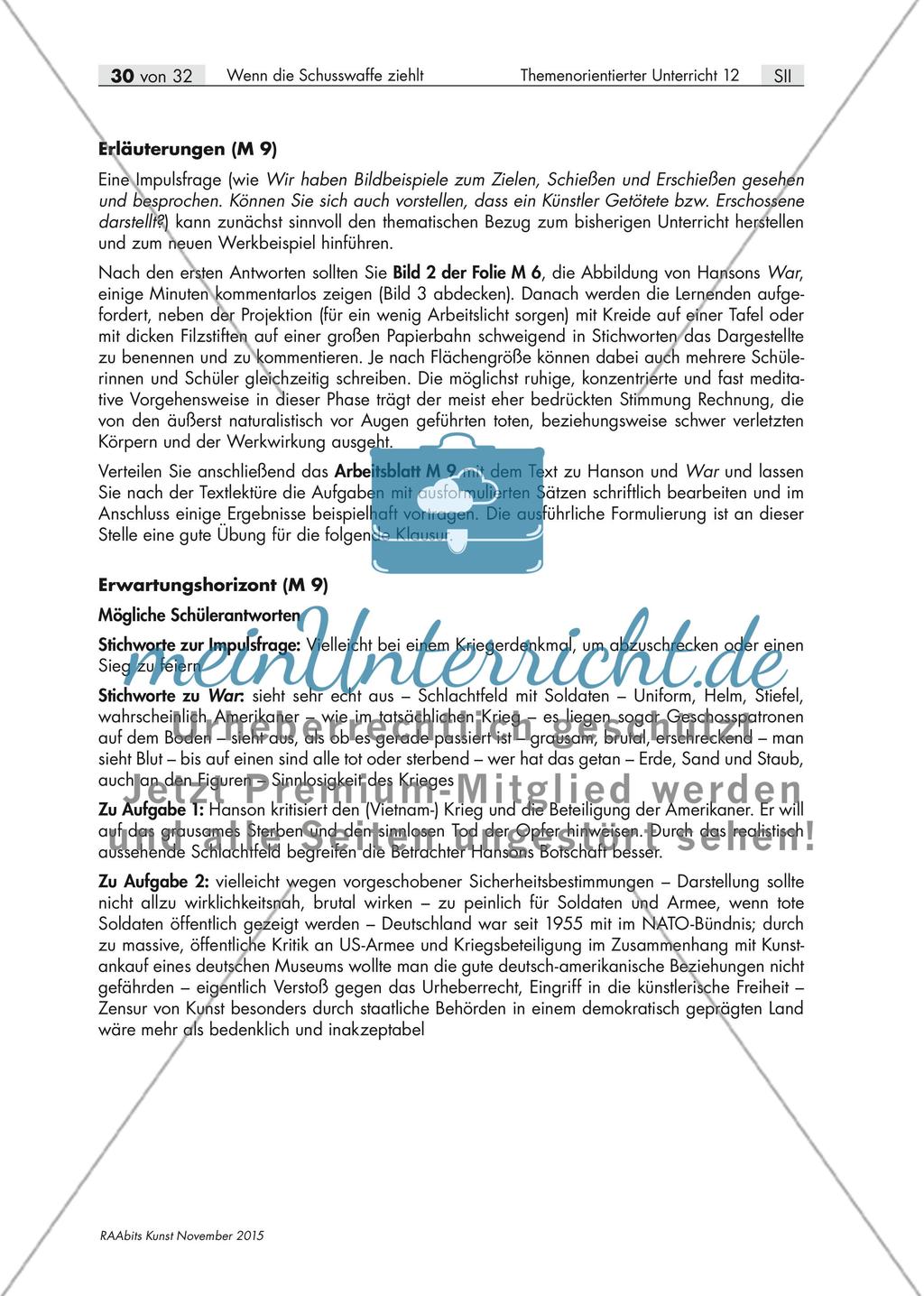Die Schusswaffe im Kontext Kunst: Duane Hansons