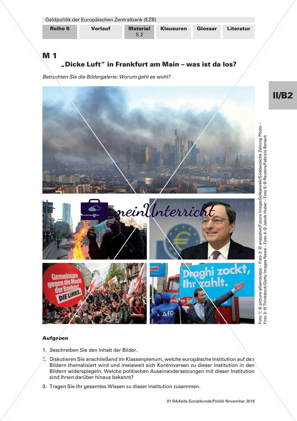 Bedeutung der EZB für die Europäische Währungsunion Preview 1