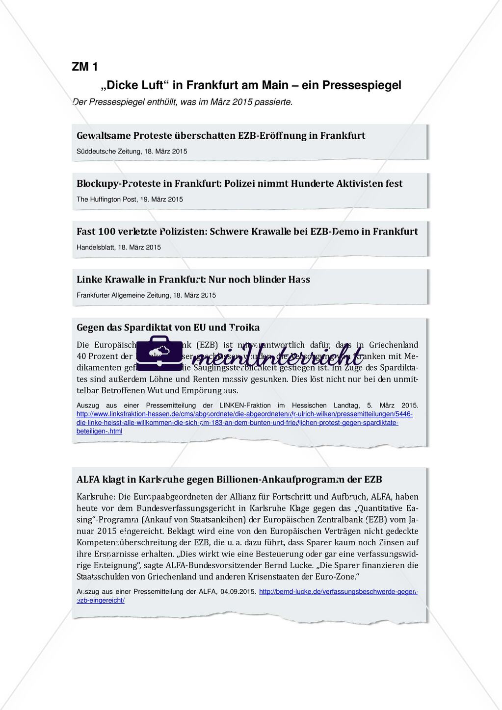 Bedeutung der EZB für die Europäische Währungsunion Preview 2