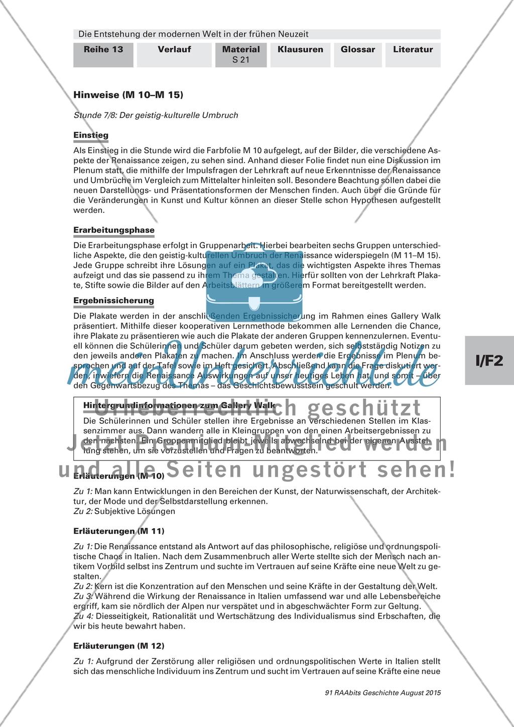 Geistig-kultureller Umbruch in der frühen Neuzeit Preview 7