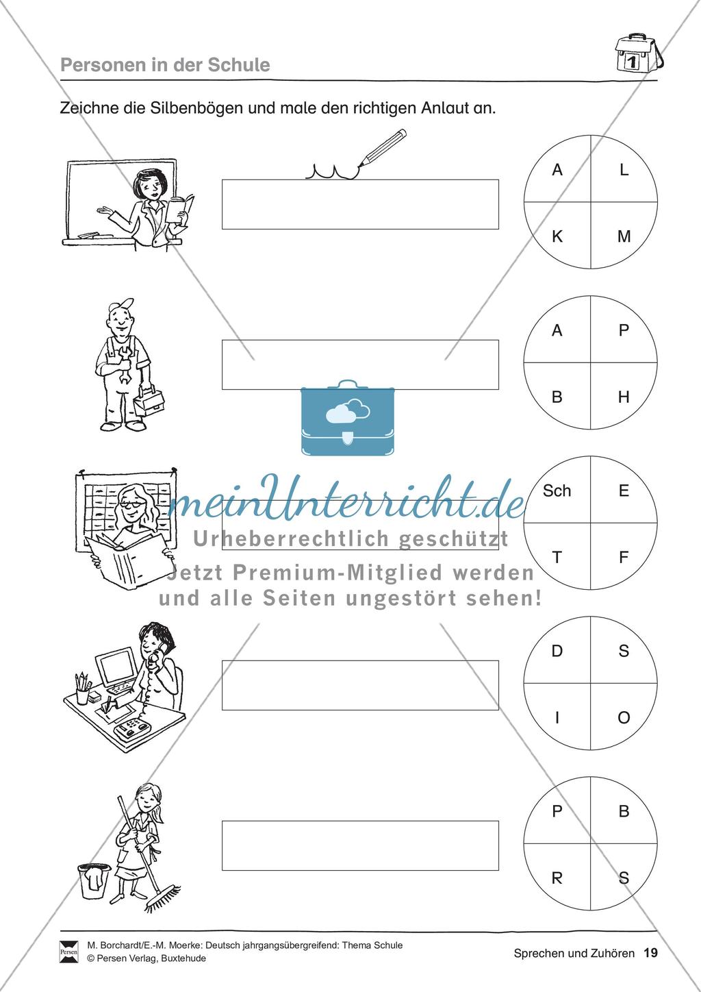 Deutsch jahrgangsübergreifend: Thema Schule Preview 21